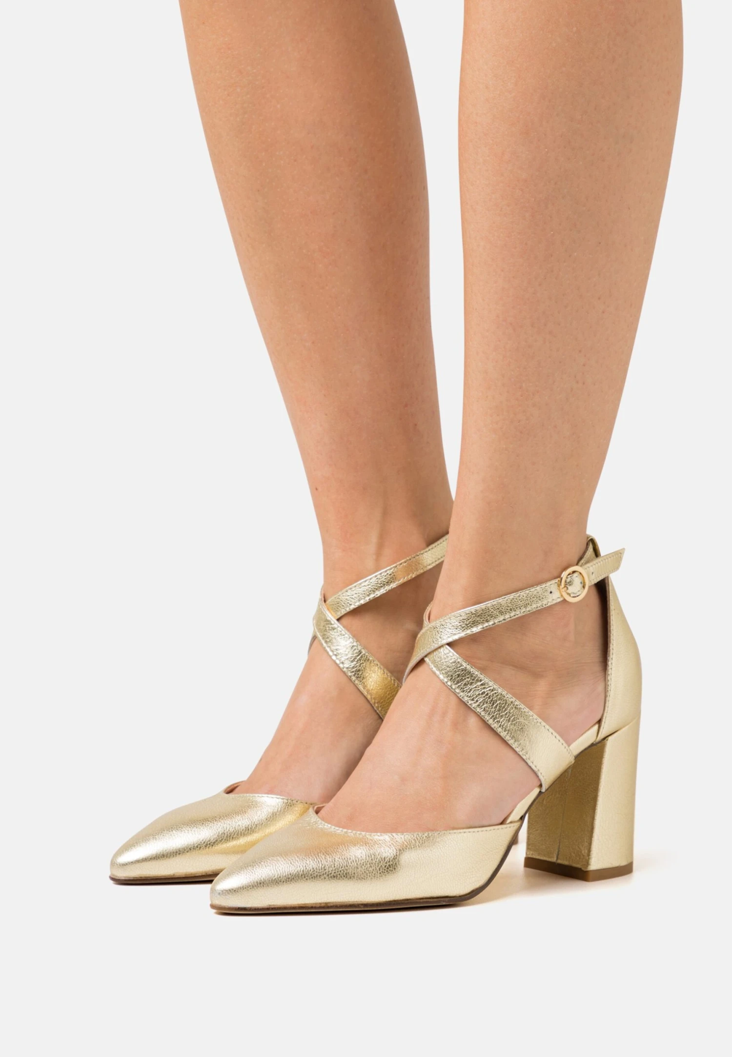 Anna Field Leather- Klassieke Pumps - Gold