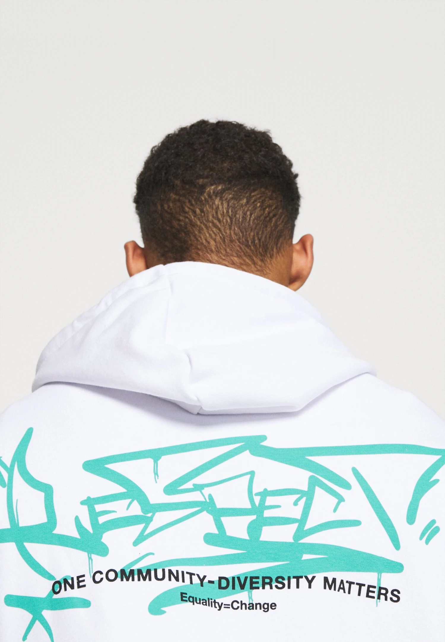 YOURTURN Unisex - Hoodie - White - Image 5