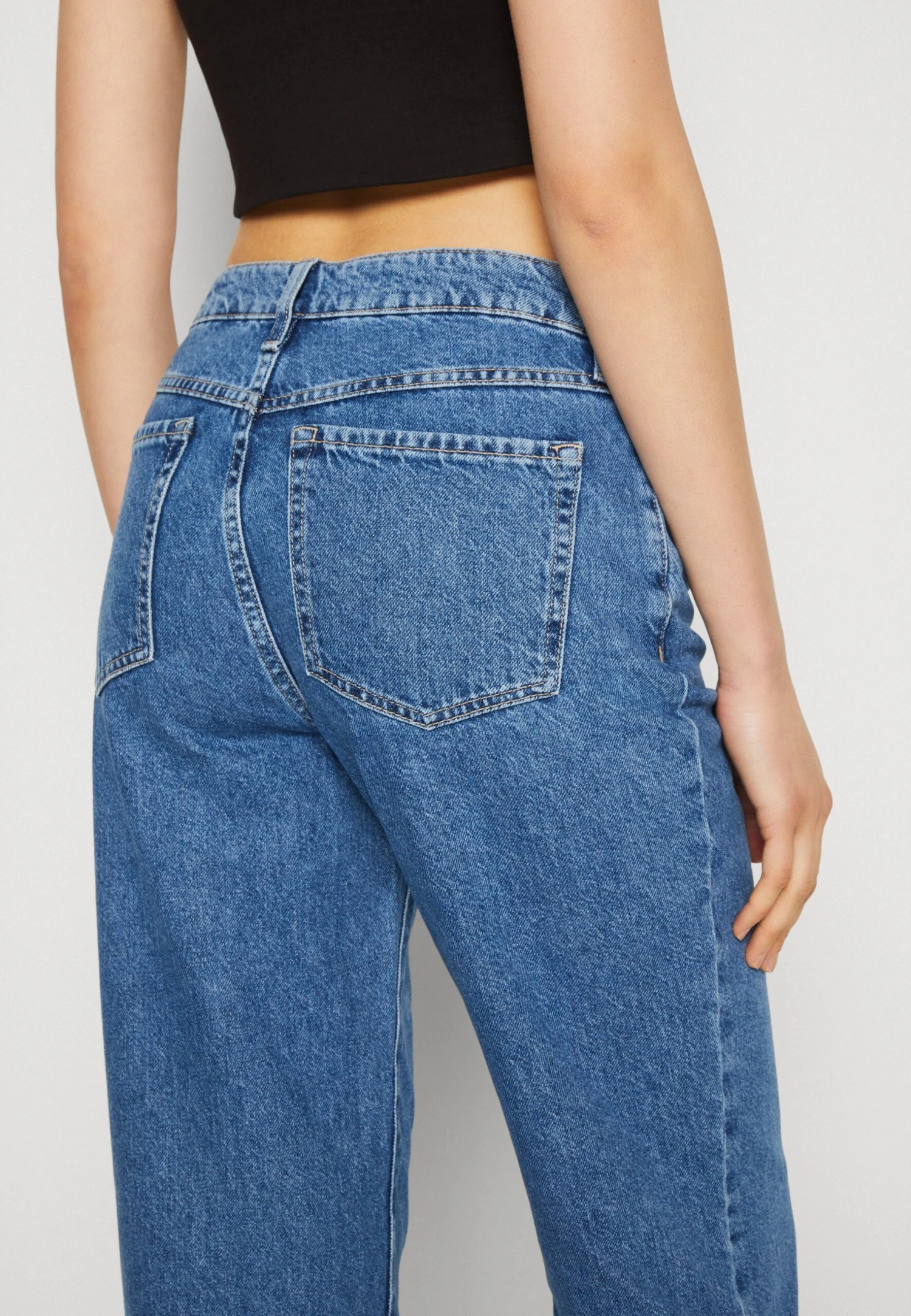 Even&Odd Straight Leg Jeans - Blue Denim - Image 6