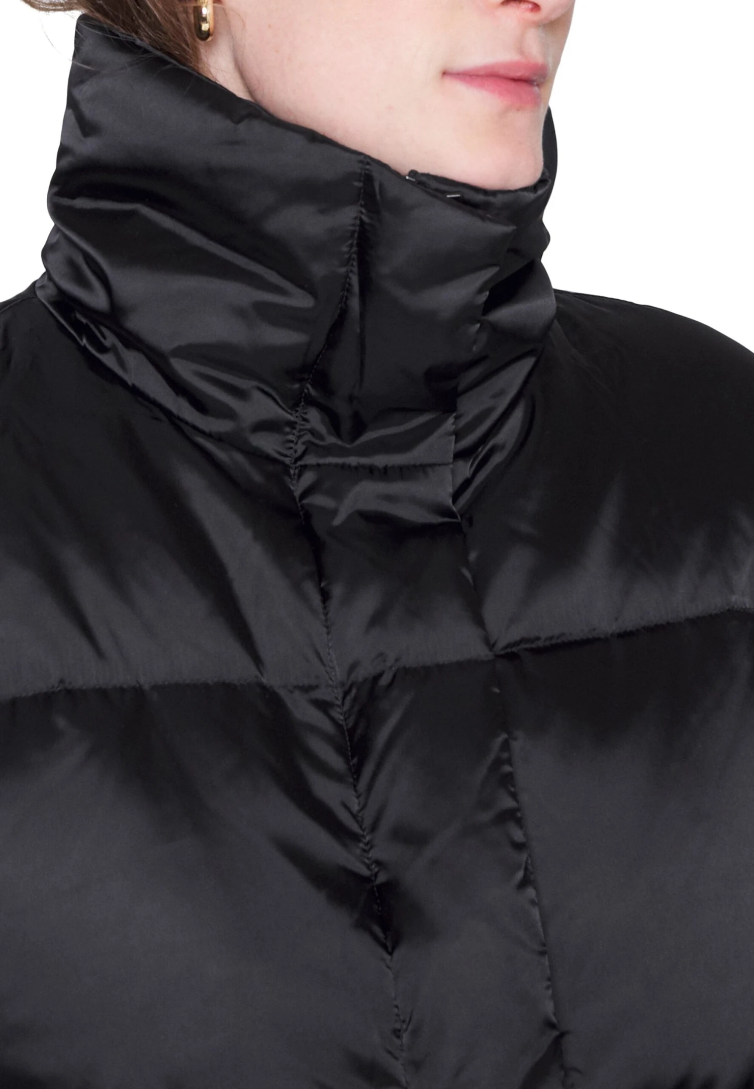 Calvin Klein Shine Puffer Down Coat - Gewatteerde Jas - Black - Image 6