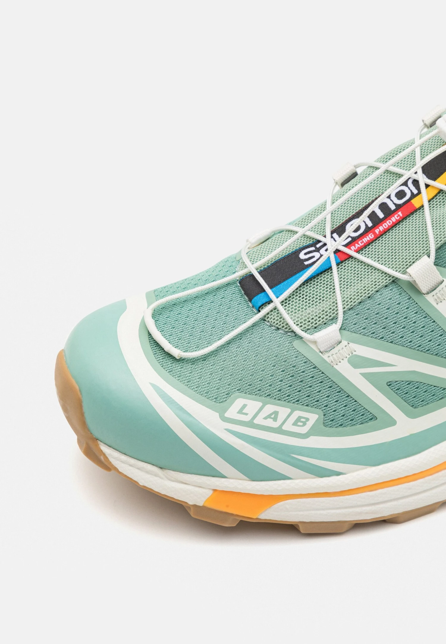 Salomon Xt-6 Unisex - Sneakers Laag - Granite Green/Aquifer/Blazing Orange - Image 6