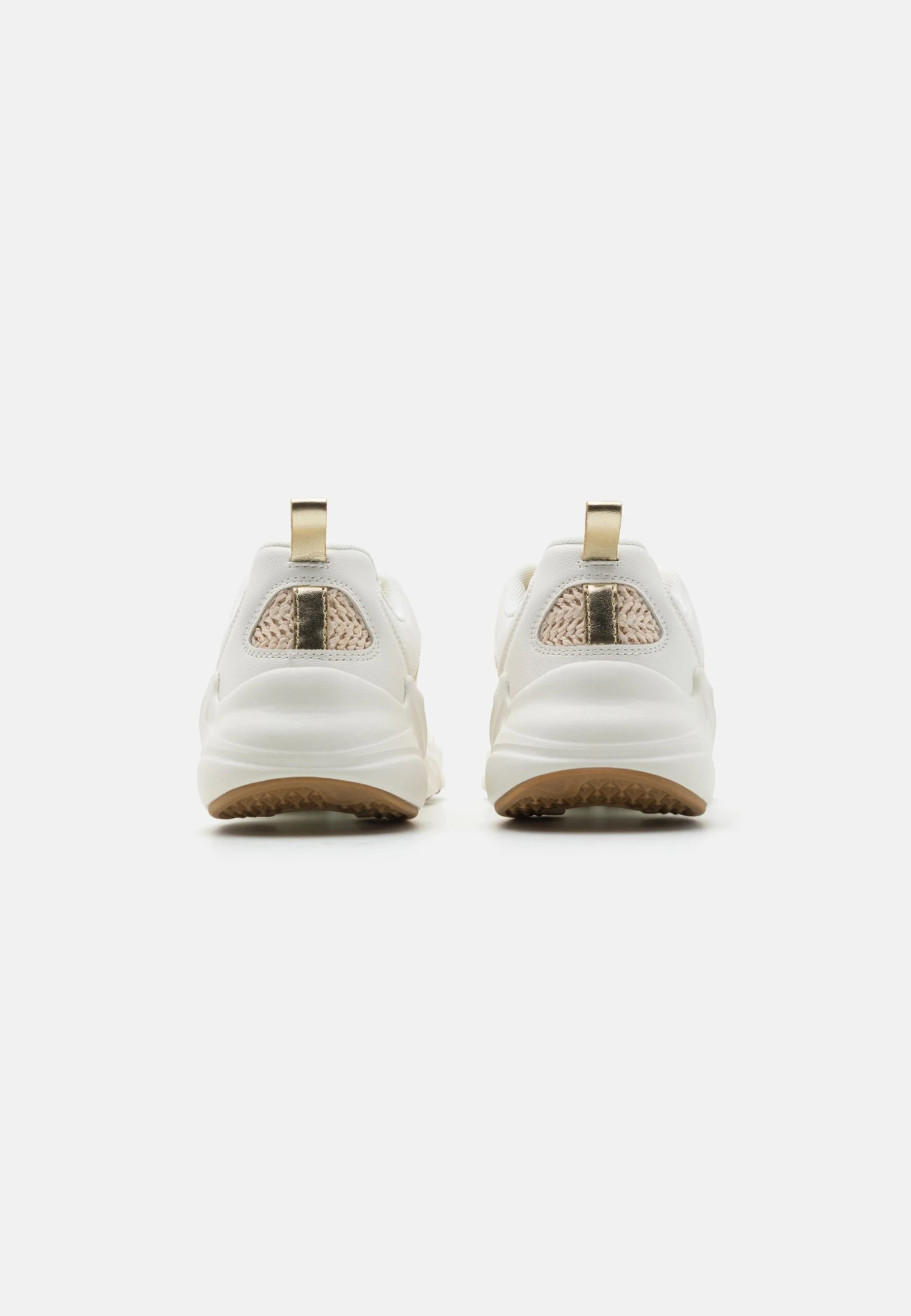 Anna Field Sneakers Laag - White/Gold - Image 4