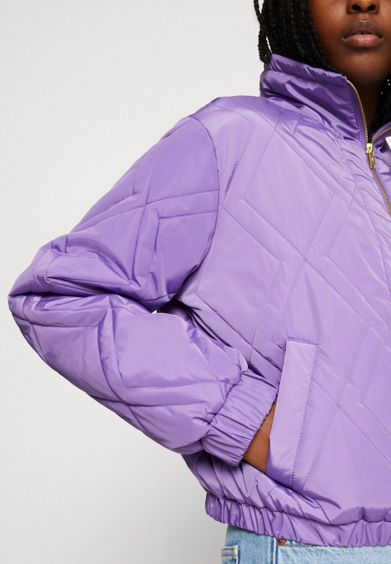 Noisy May Ziggy Quilt - Bomberjacks - Paisley Purple - Image 6