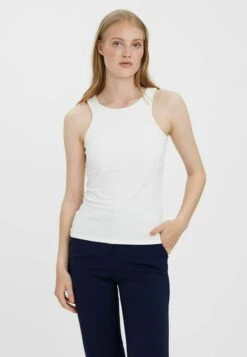 Vero Moda Bianca Sl Noos - Top - Snow White