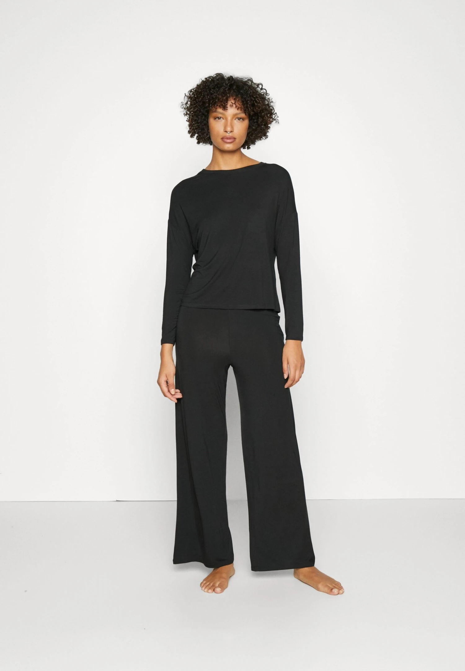 Anna Field Wide Leg - Pyjama - Black - Image 2