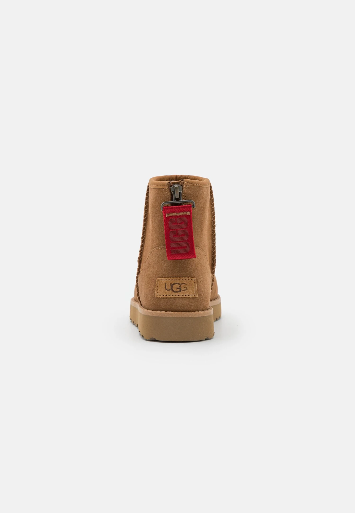 Ugg Classic Mini Logo Zip - Korte Laarzen - Chestnut - Image 4