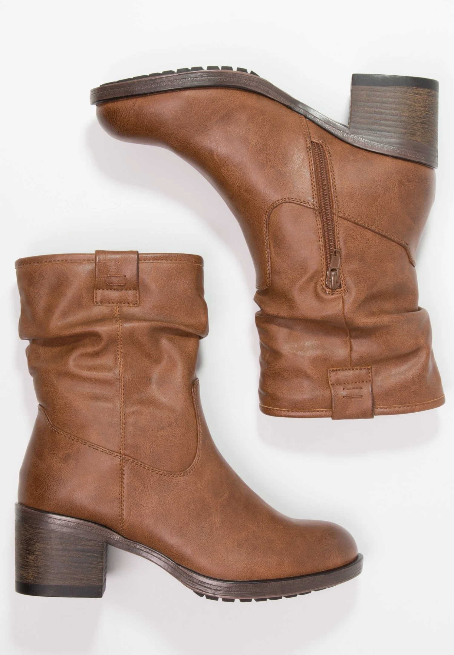 Anna Field Winter Boot - Korte Laarzen - Cognac - Image 3