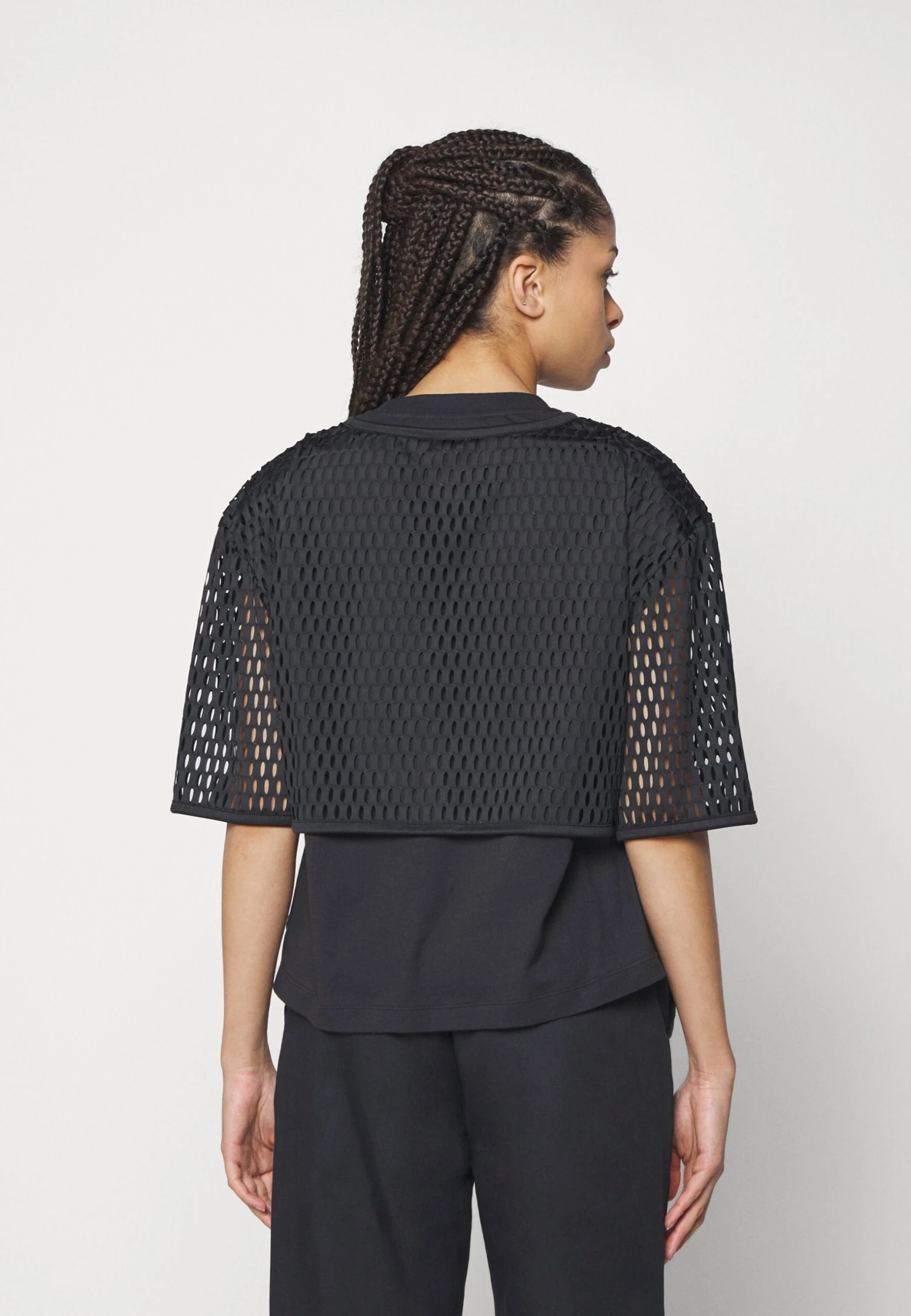 Adidas Originals Big Logo Tee 2 In 1 - T-Shirt Print - Black - Image 4