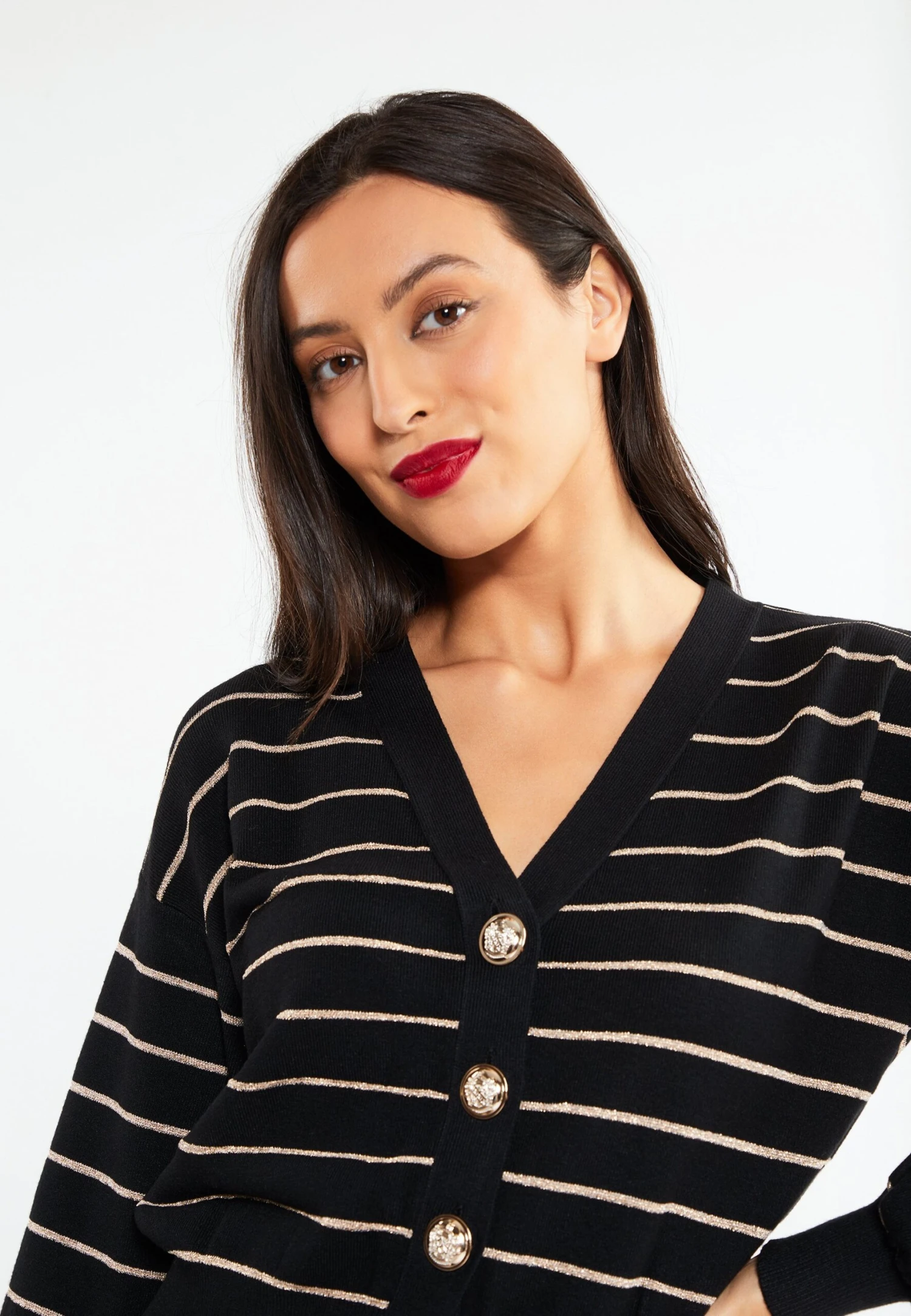 Faina Vest - Schwarz - Image 4