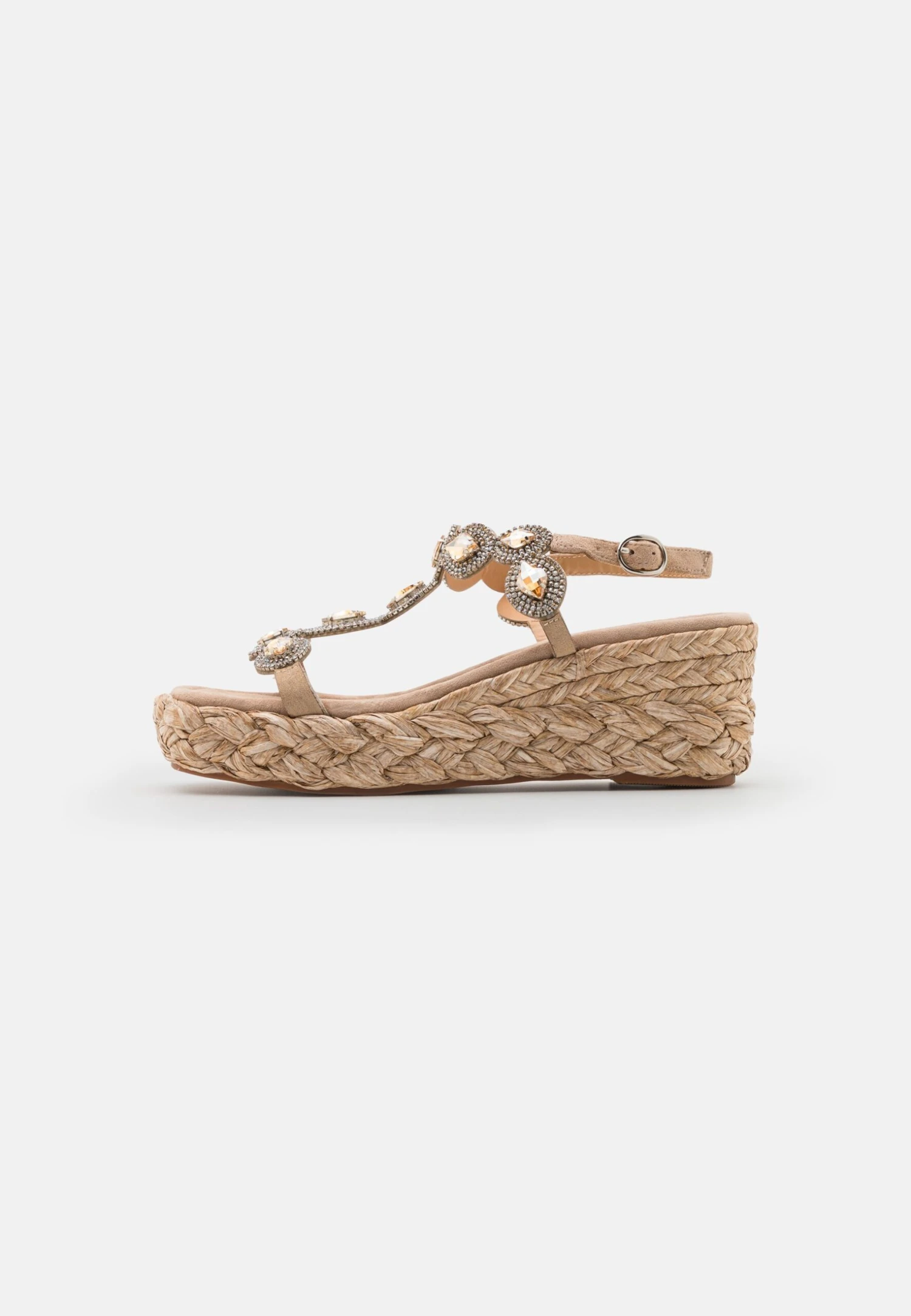 Alma En Pena Sandalen Met Sleehak - Beige - Image 2