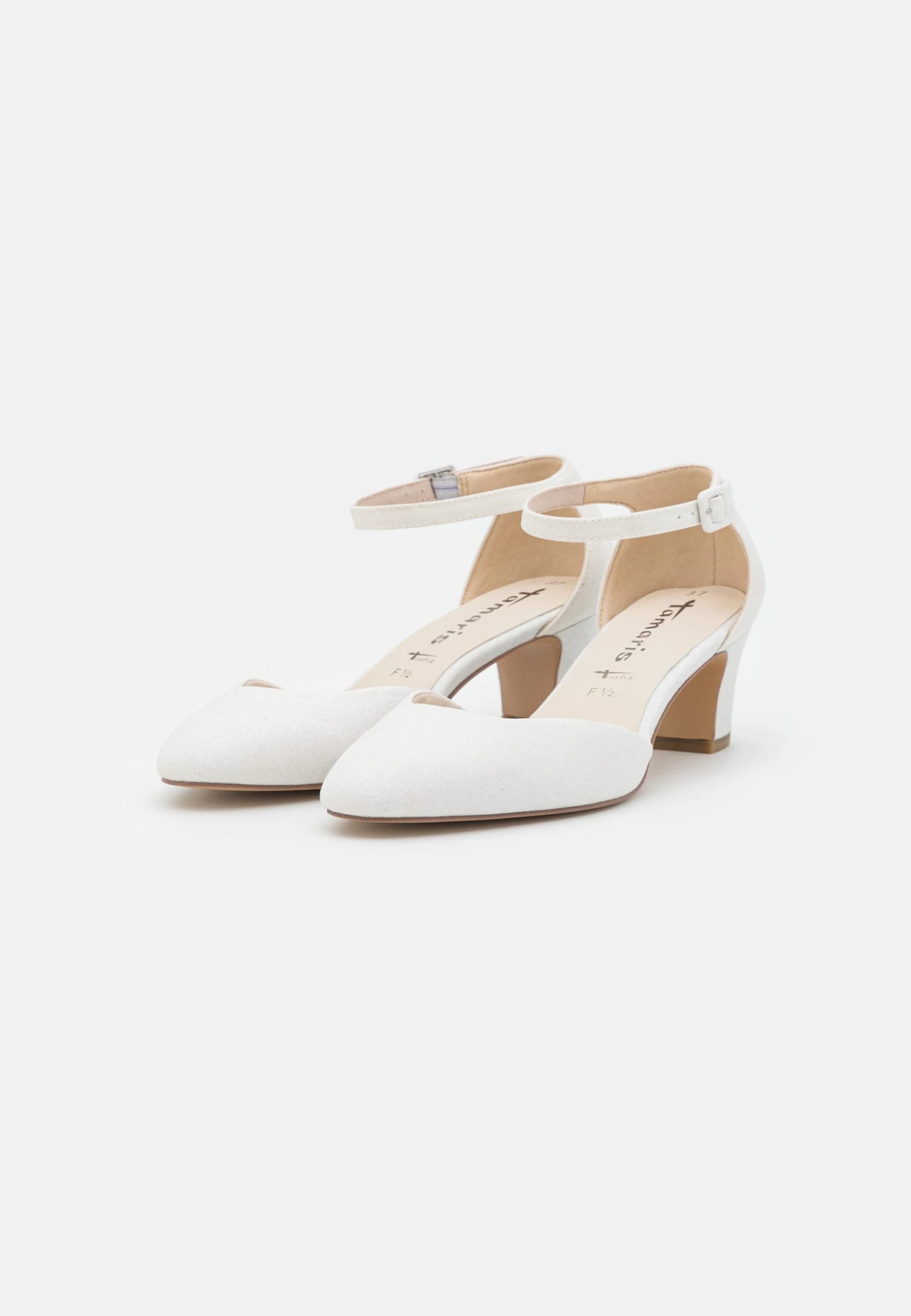 Tamaris Klassieke Pumps - White Glam - Image 3