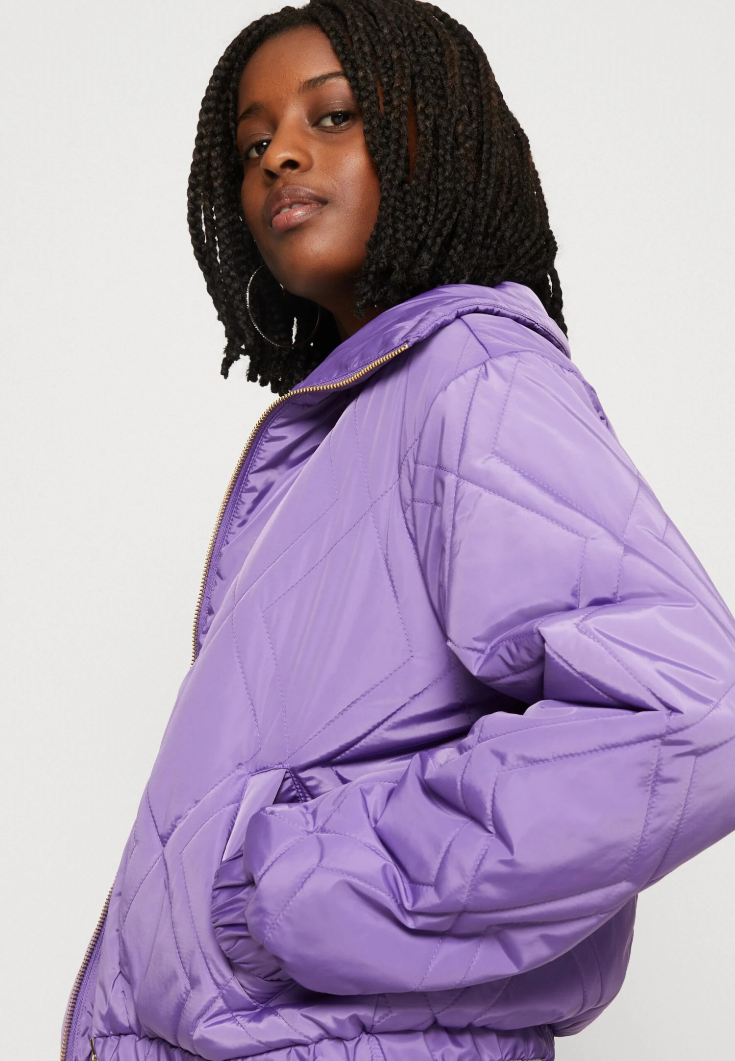 Noisy May Ziggy Quilt - Bomberjacks - Paisley Purple - Image 4