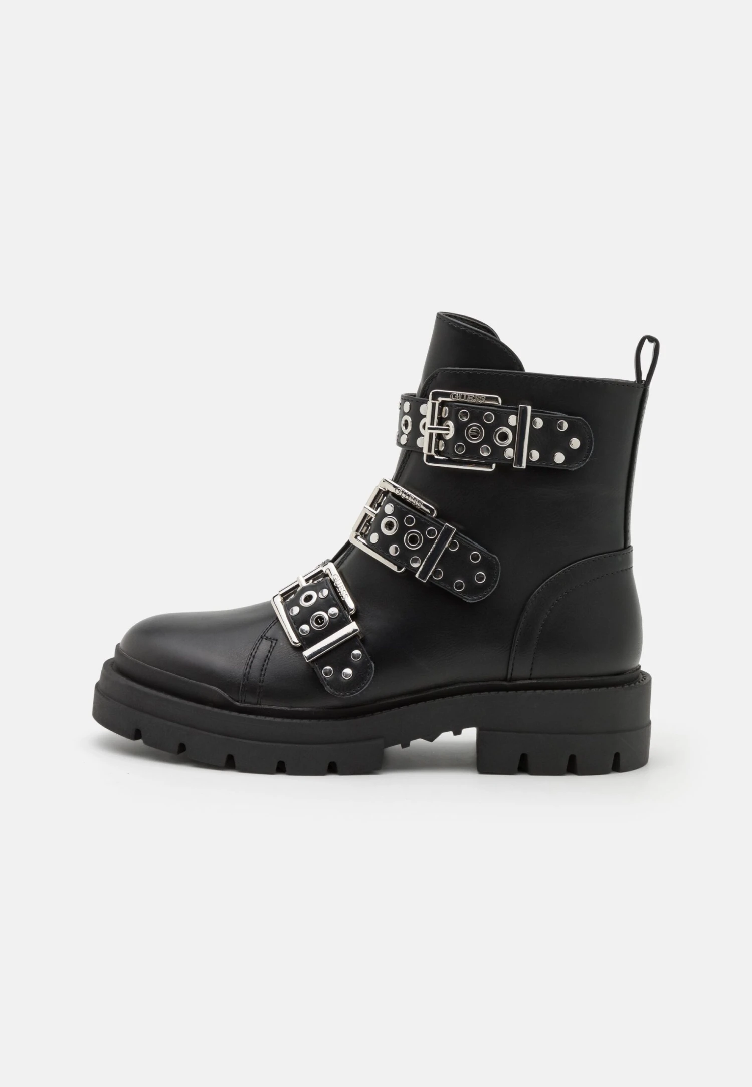 Guess Obian - Cowboy-/Bikerlaarsjes - Black