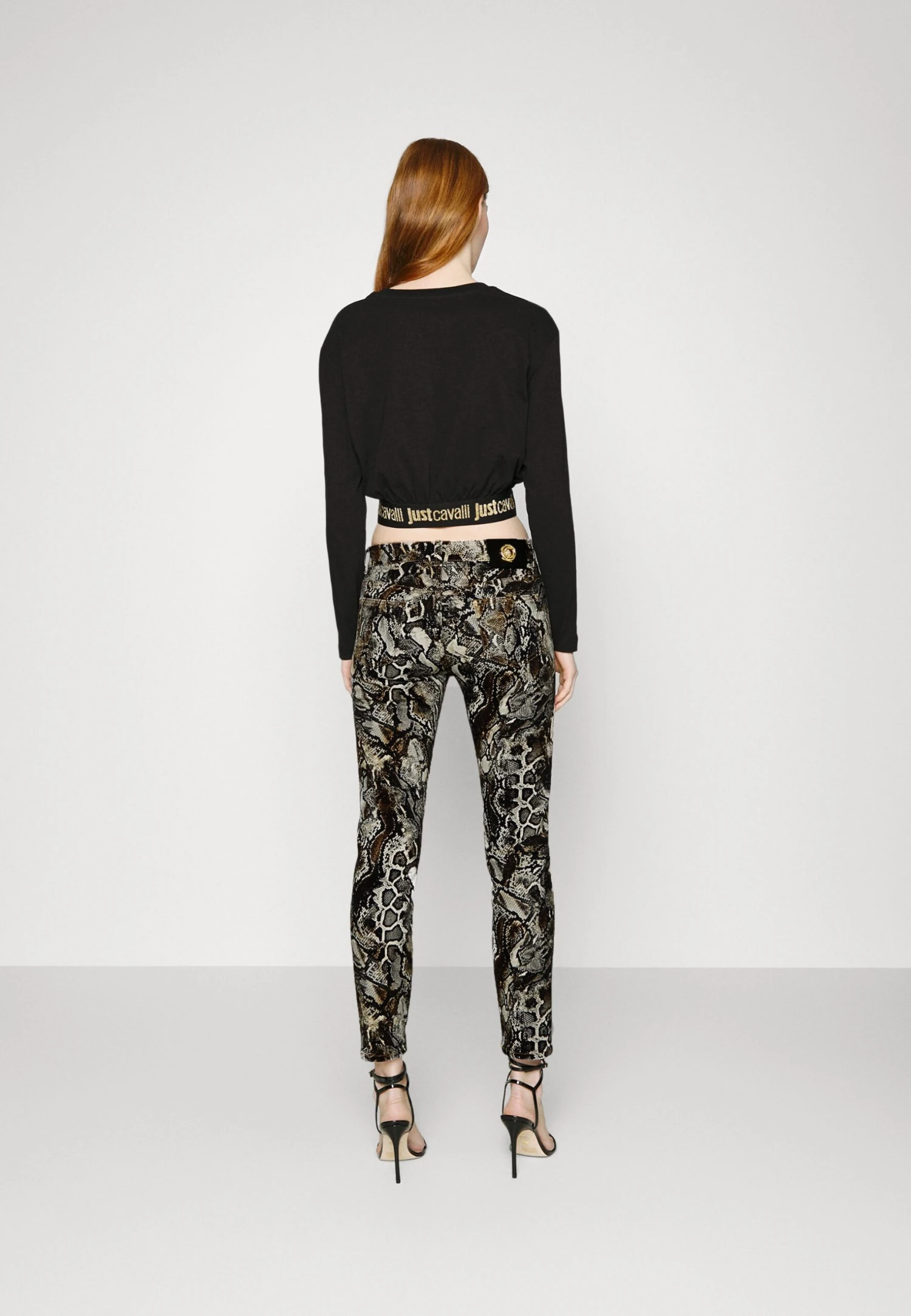 JUST CAVALLI Super Trousers Pocket - Straight Leg Jeans - Honey Mustard - Image 3