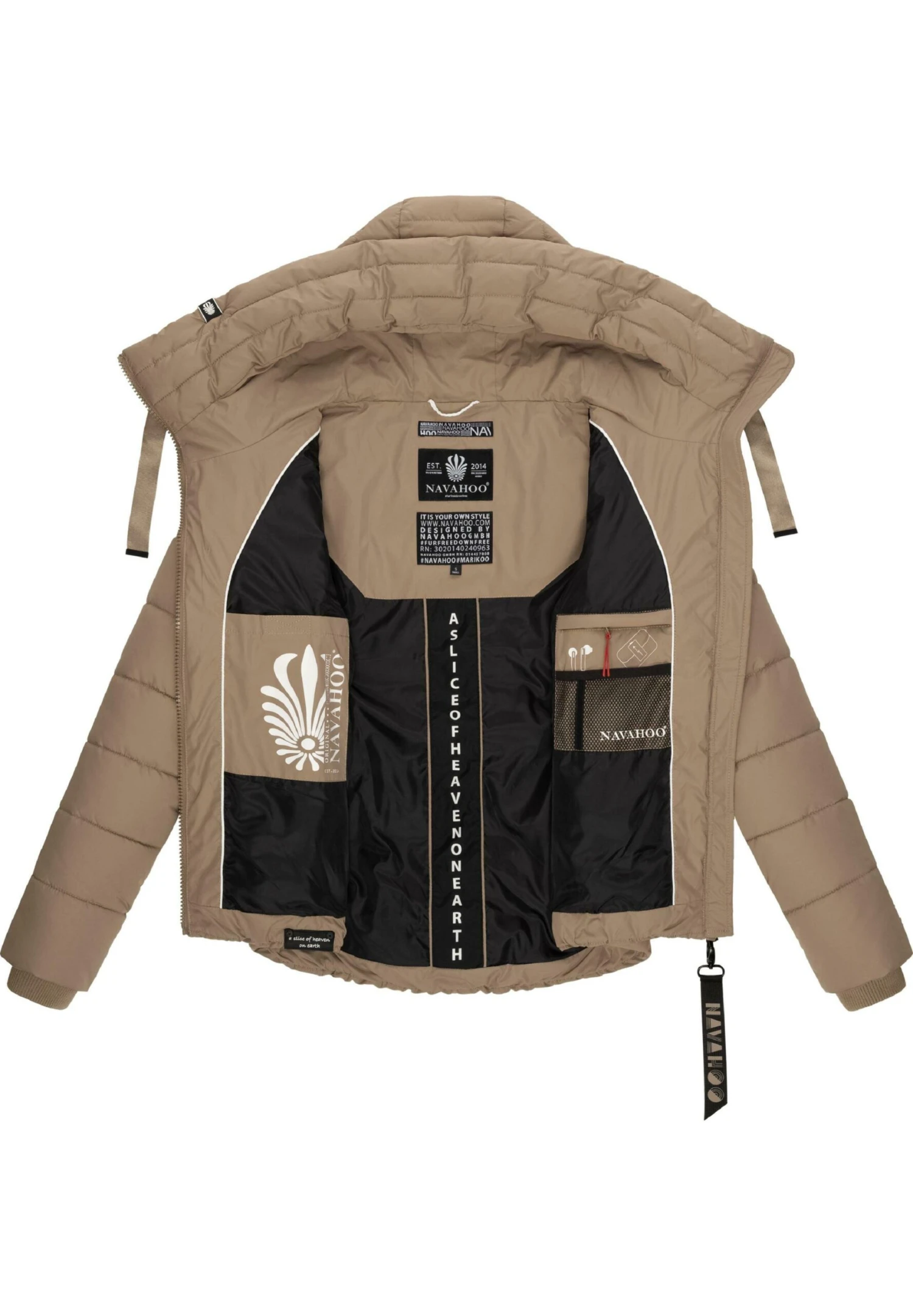 Navahoo Amayaa - Winterjas - Taupe - Image 4