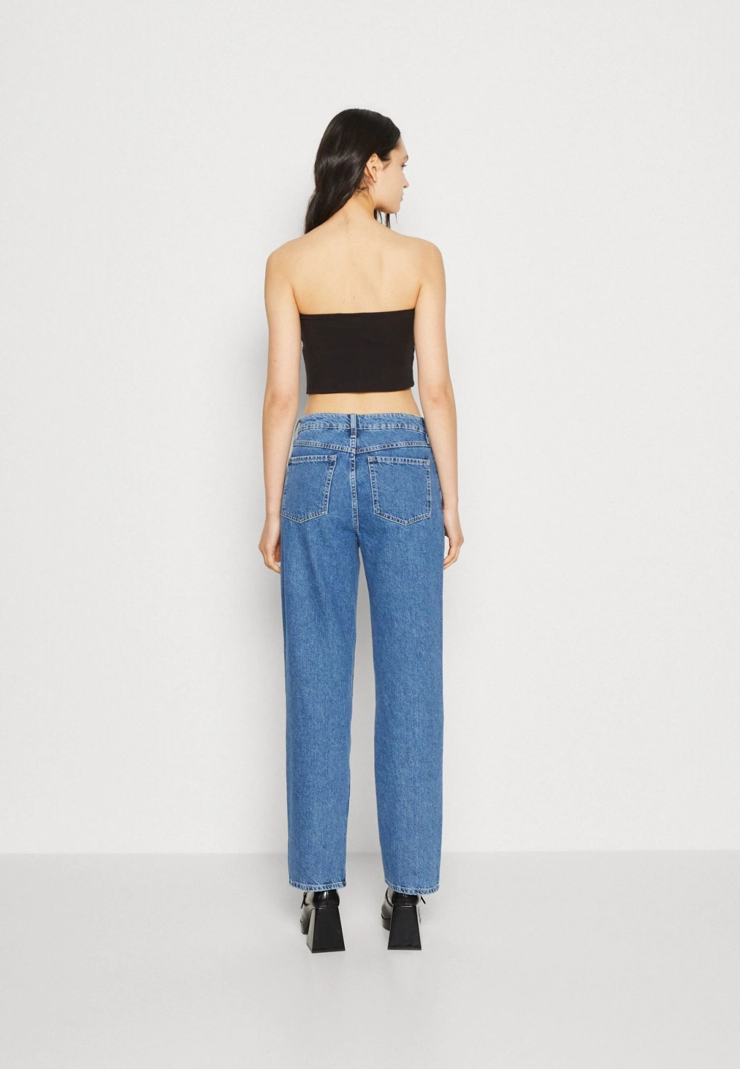 Even&Odd Straight Leg Jeans - Blue Denim - Image 3