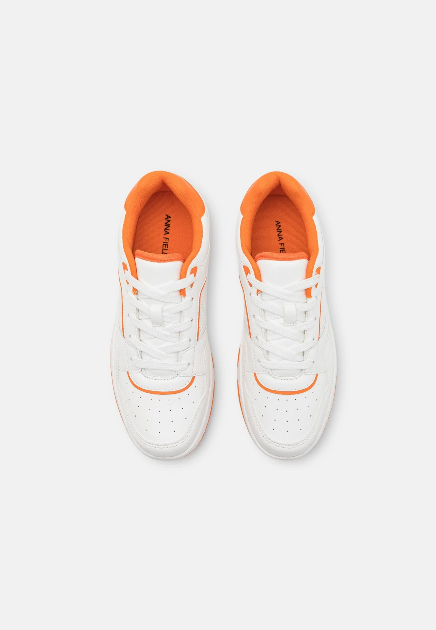 Sneakers Laag - White/Orange - Image 6