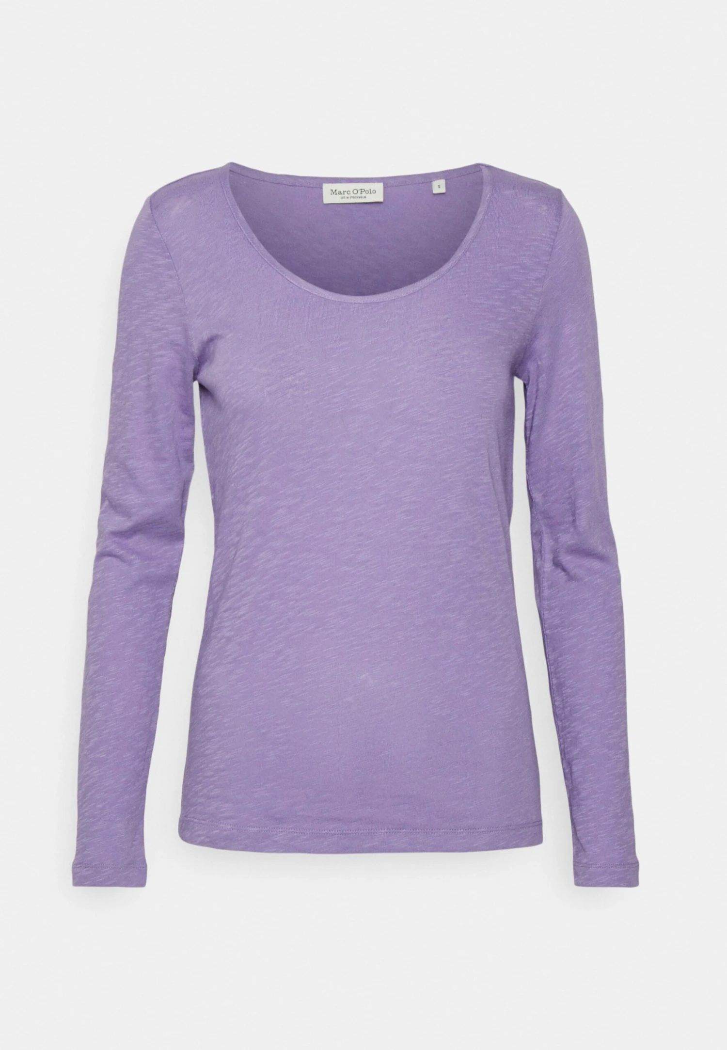 Marc O'Polo Deep Round Neck - Longsleeve - Sunbleached Purple