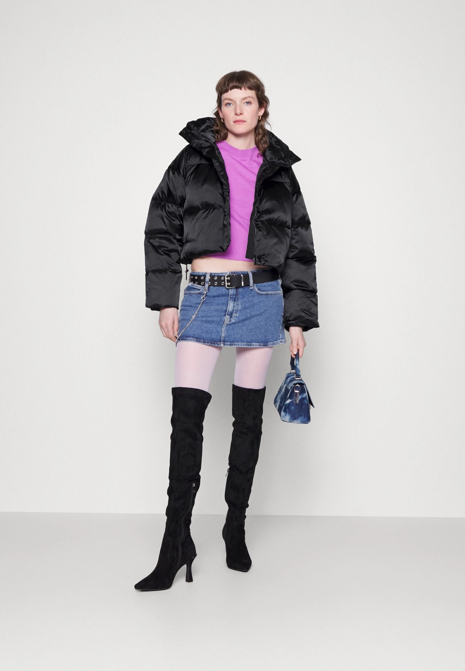 Calvin Klein Shine Puffer Down Coat - Gewatteerde Jas - Black - Image 2