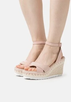 Anna Field Sandalen Met Sleehak - Light Pink