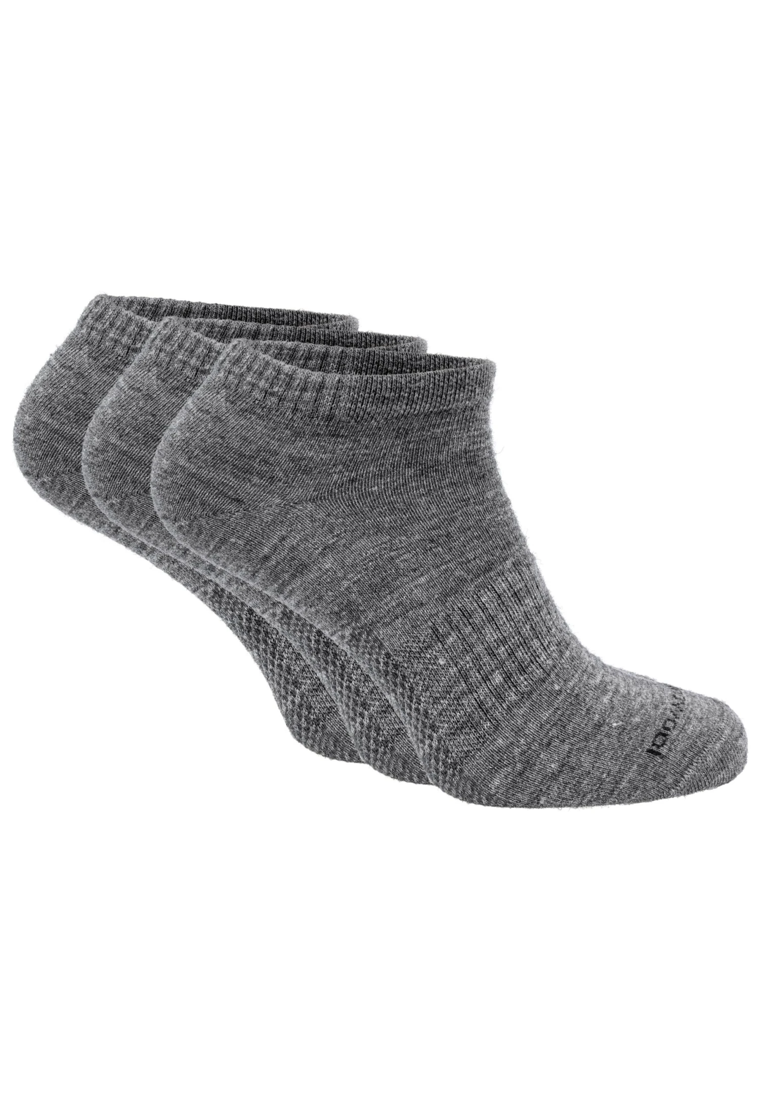 Giesswein Merino Wool Sneaker Socks 3Er-Pack - Sokken - Schiefer - Image 3