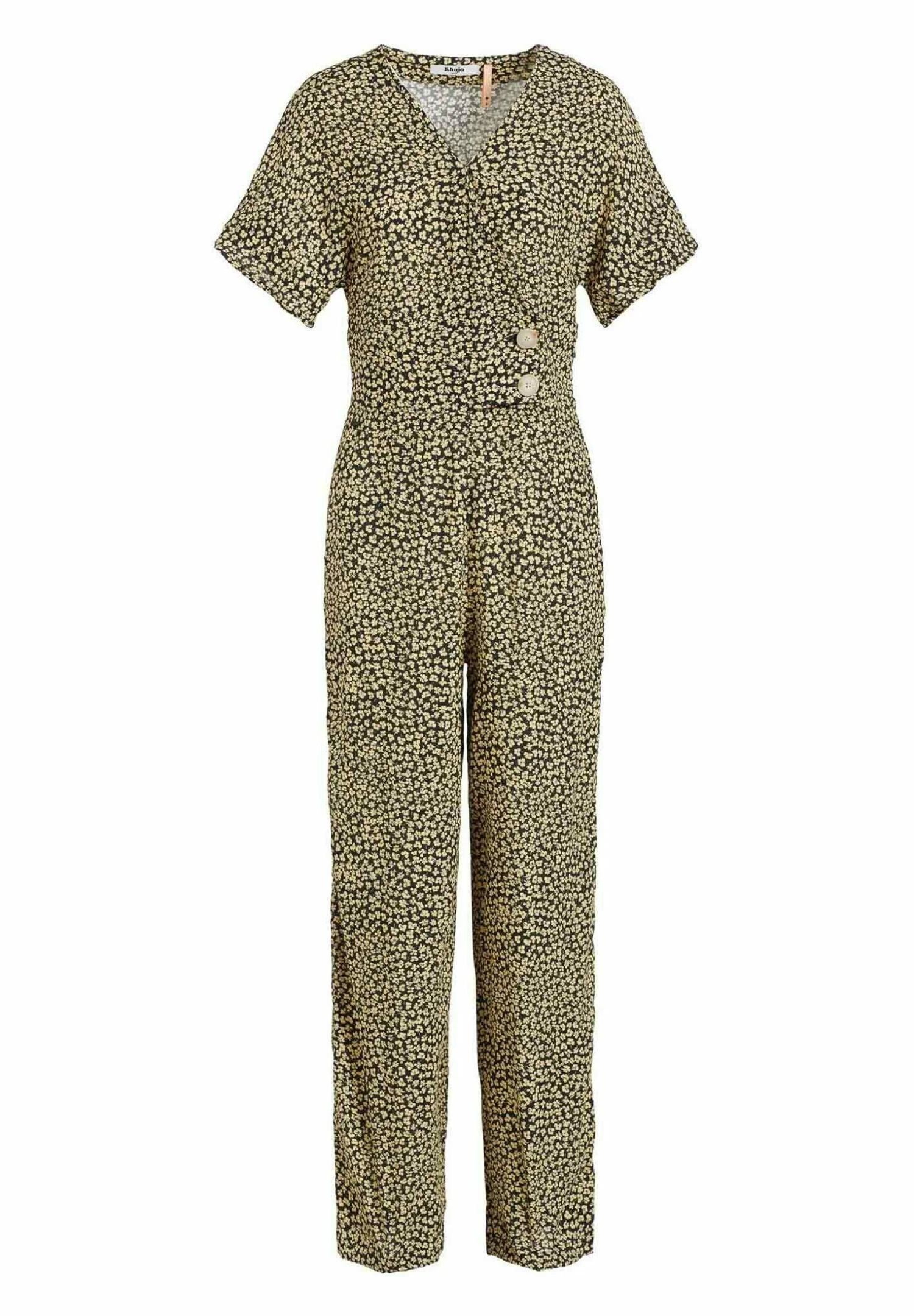 Khujo Borgia - Jumpsuit - Schwarz-Gelb Geblümt - Image 8