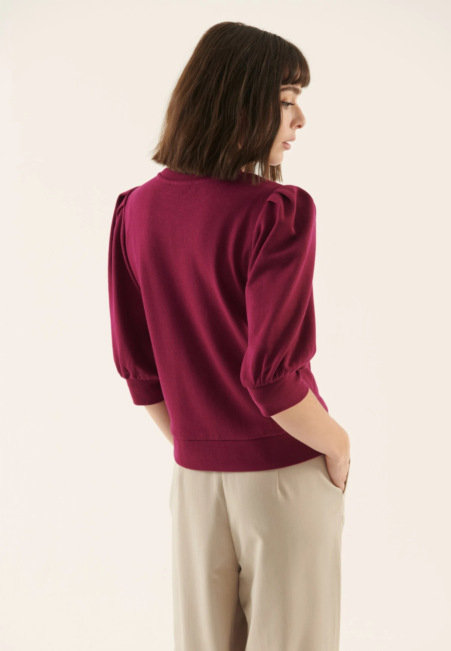 Anna Field Sweater - Berry - Image 3