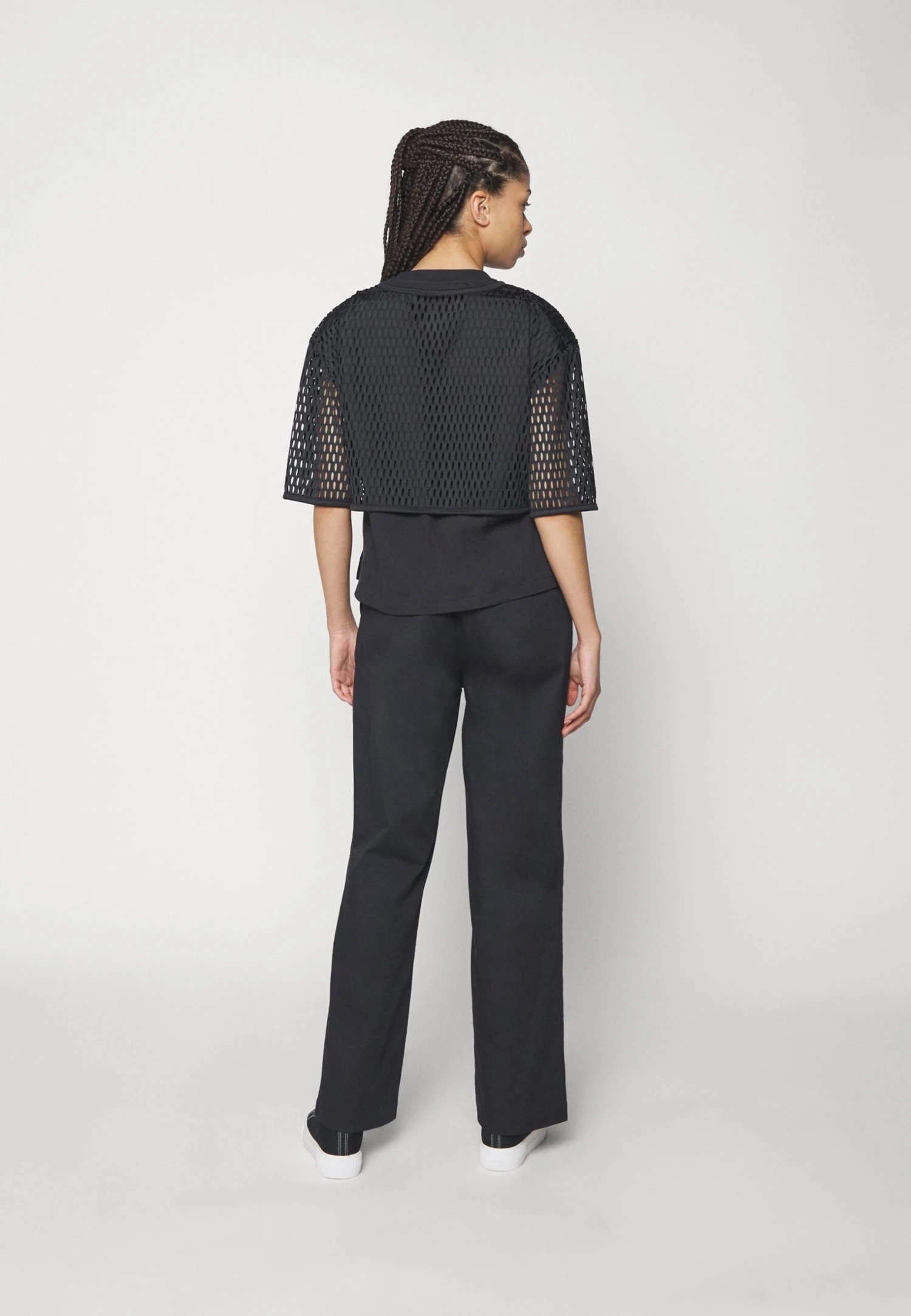 Adidas Originals Big Logo Tee 2 In 1 - T-Shirt Print - Black - Image 7