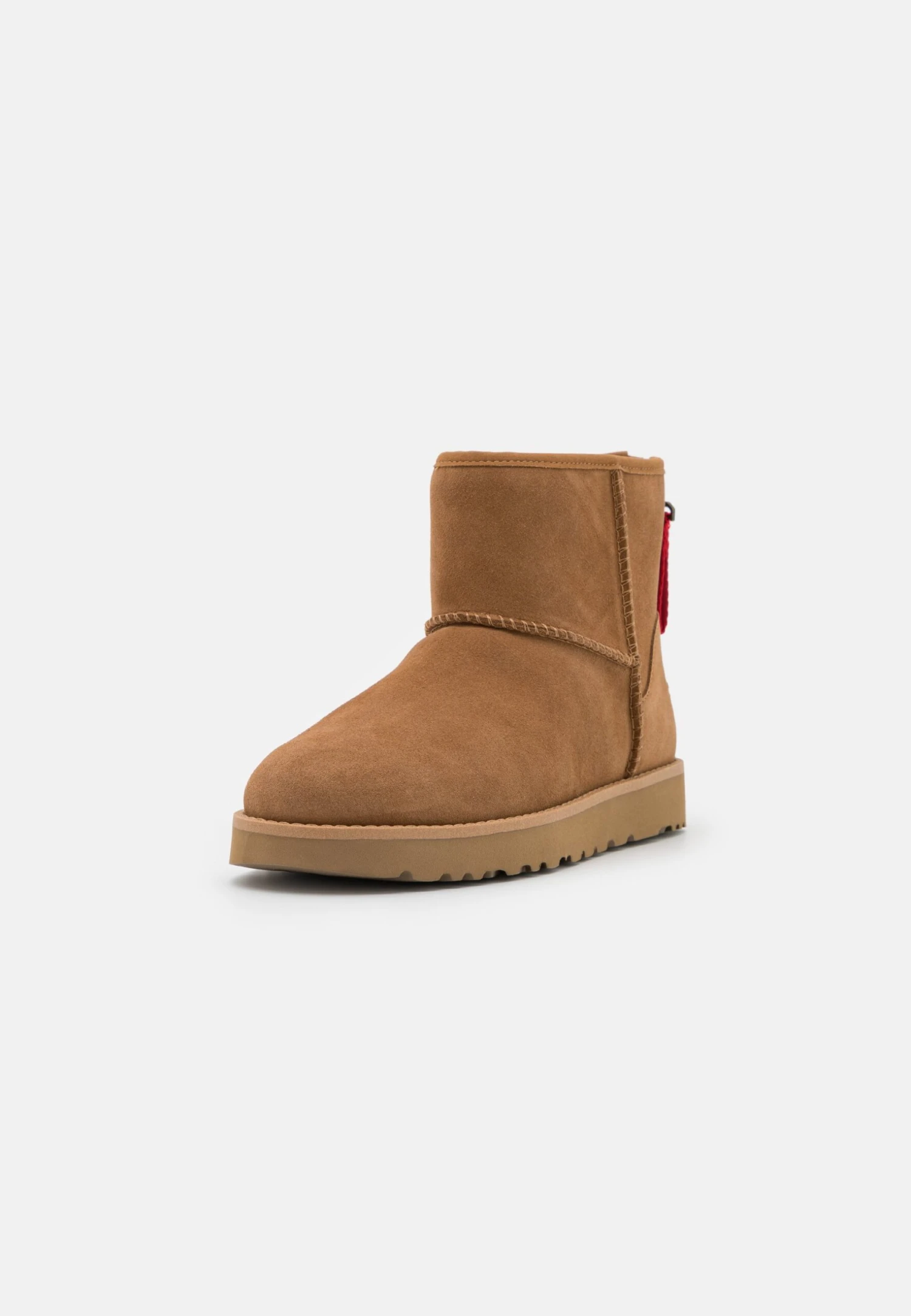 Ugg Classic Mini Logo Zip - Korte Laarzen - Chestnut - Image 3