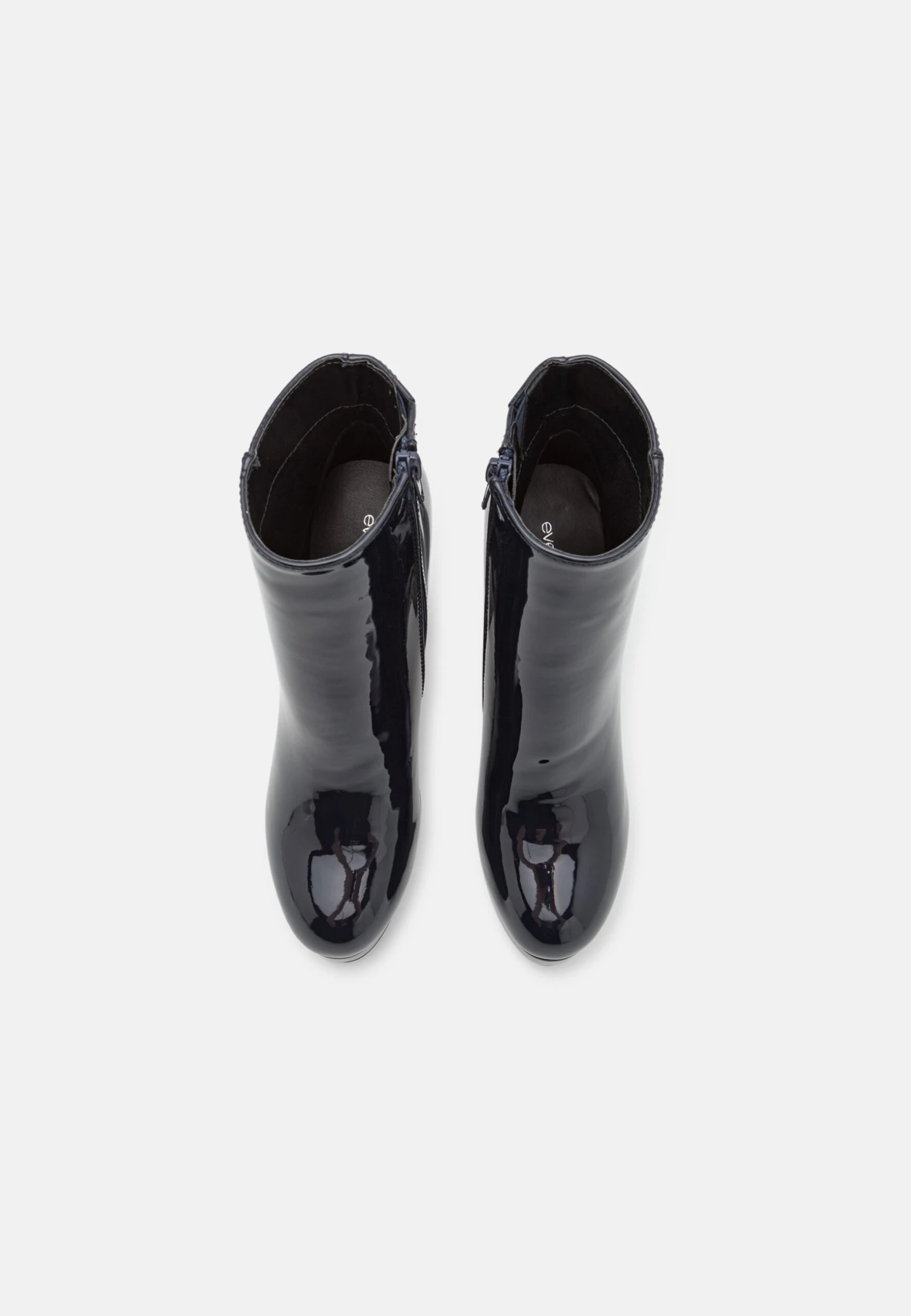 Even&Odd Enkellaarsjes Met Plateauzool - Dark Blue - Image 6