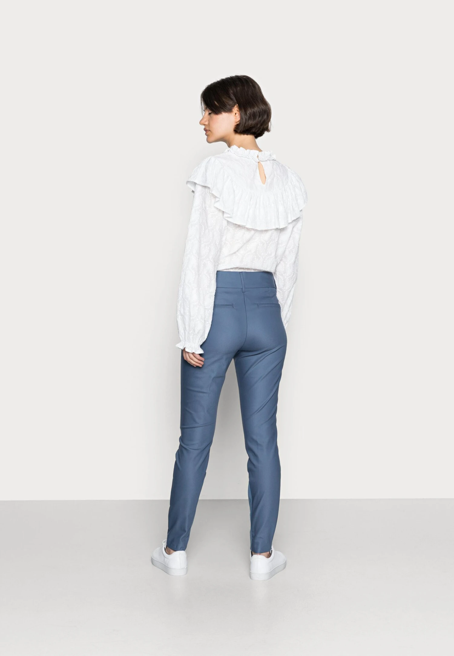 Mos Mosh Blake Night Pant Sustainable - Chino - Indigo Blue - Image 3