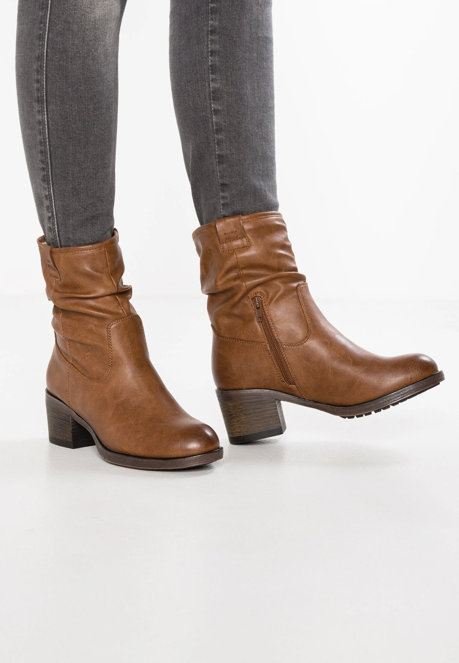 Anna Field Winter Boot - Korte Laarzen - Cognac