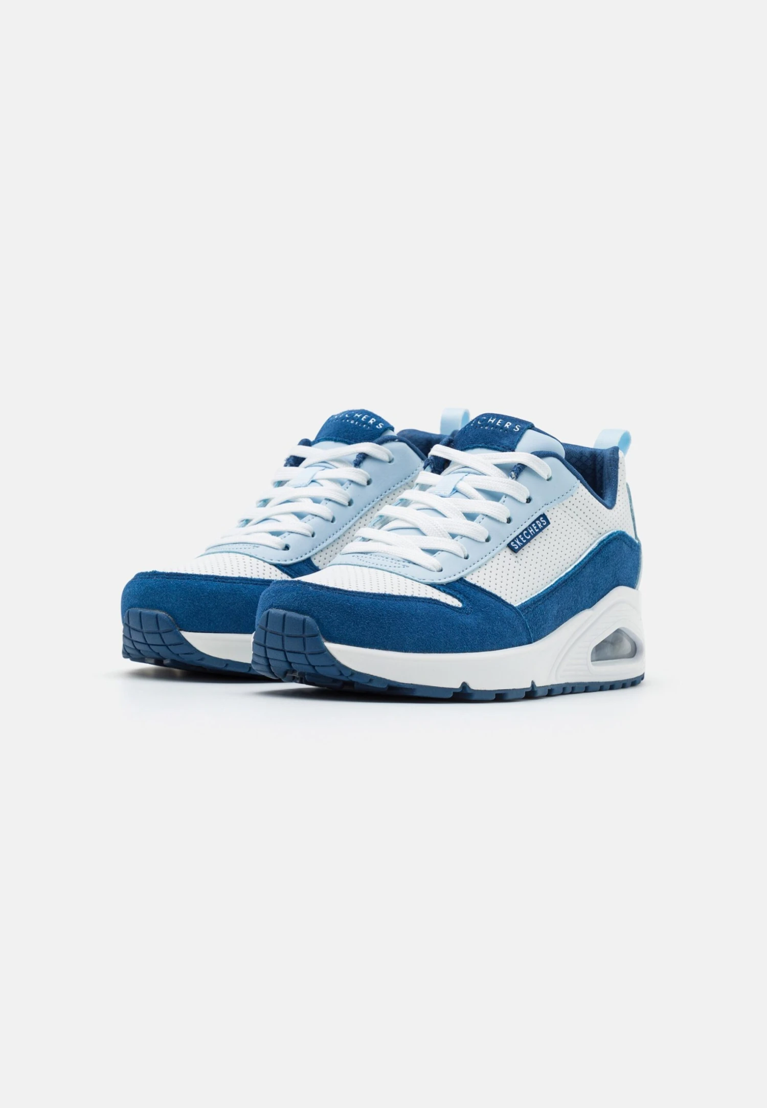 Uno - Sneakers Laag - Blue/White - Image 3
