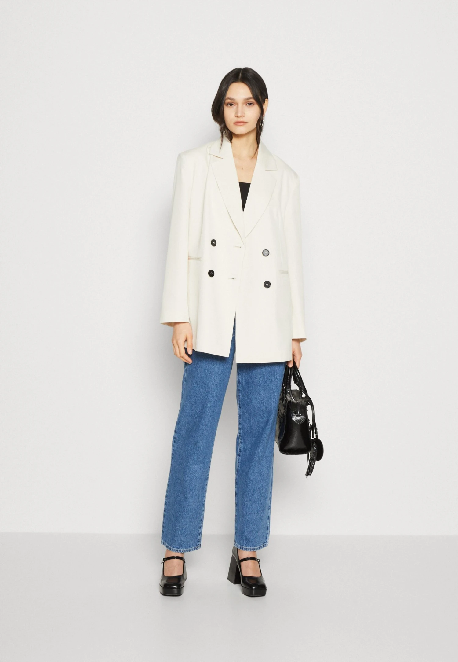 Even&Odd Straight Leg Jeans - Blue Denim - Image 2