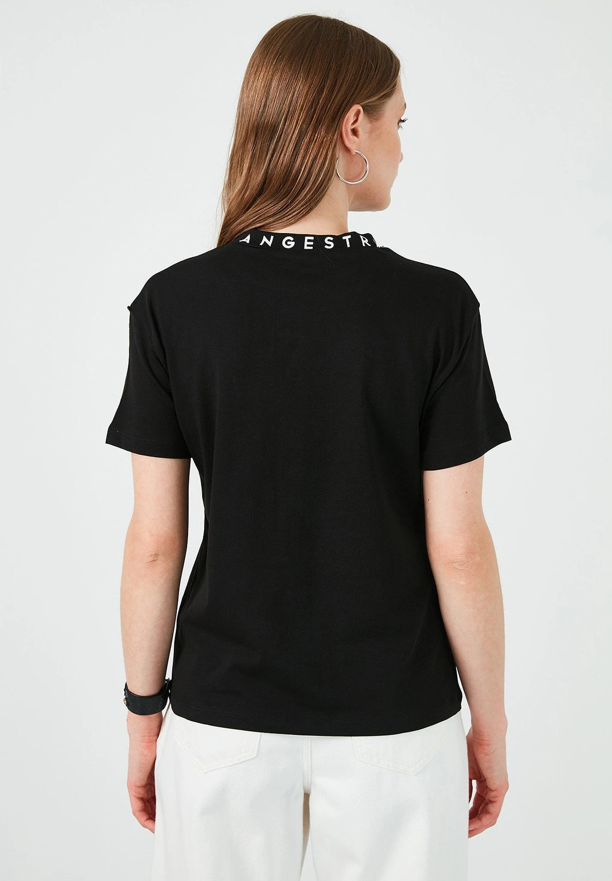 LELA Regular Fit - T-Shirt Print - Black - Image 3