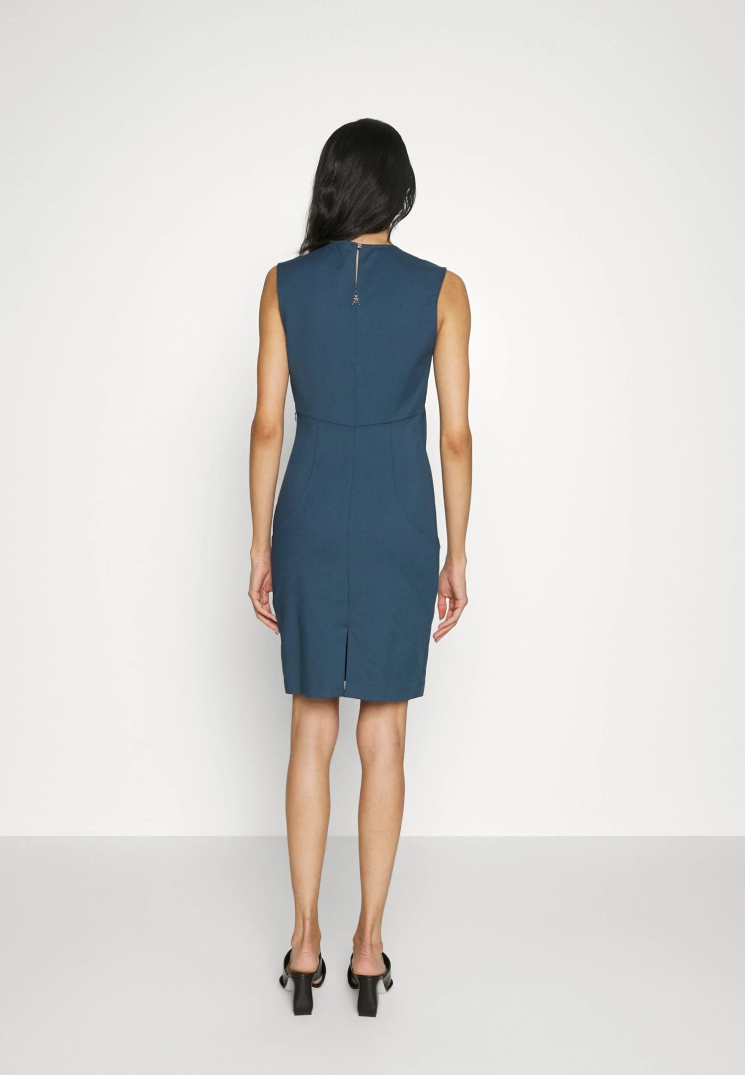 Patrizia Pepe Abito Dress - Etui-Jurk - Petrol Blue - Image 3