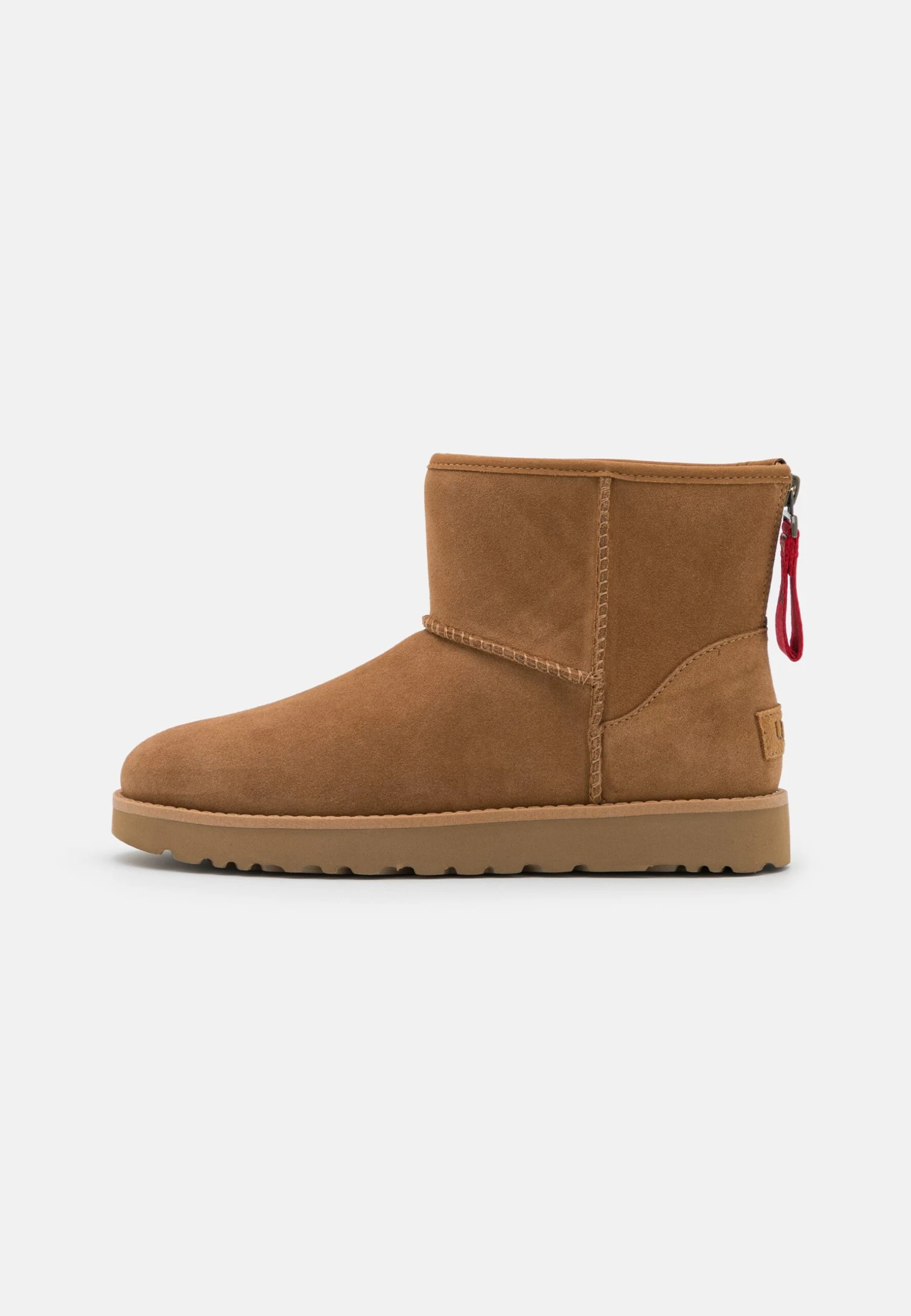 Ugg Classic Mini Logo Zip - Korte Laarzen - Chestnut - Image 2