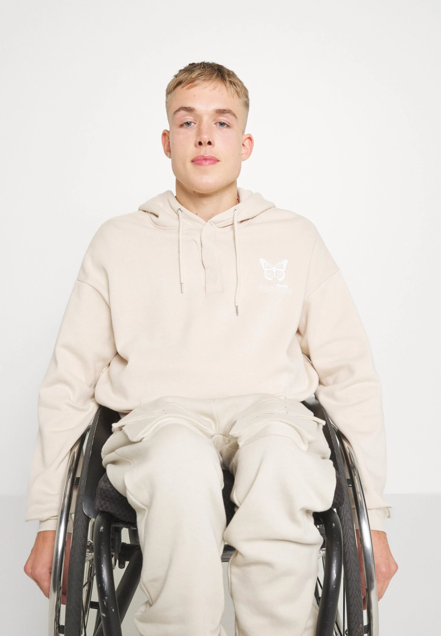 YOURTURN Unisex - Sweater - Beige - Image 3