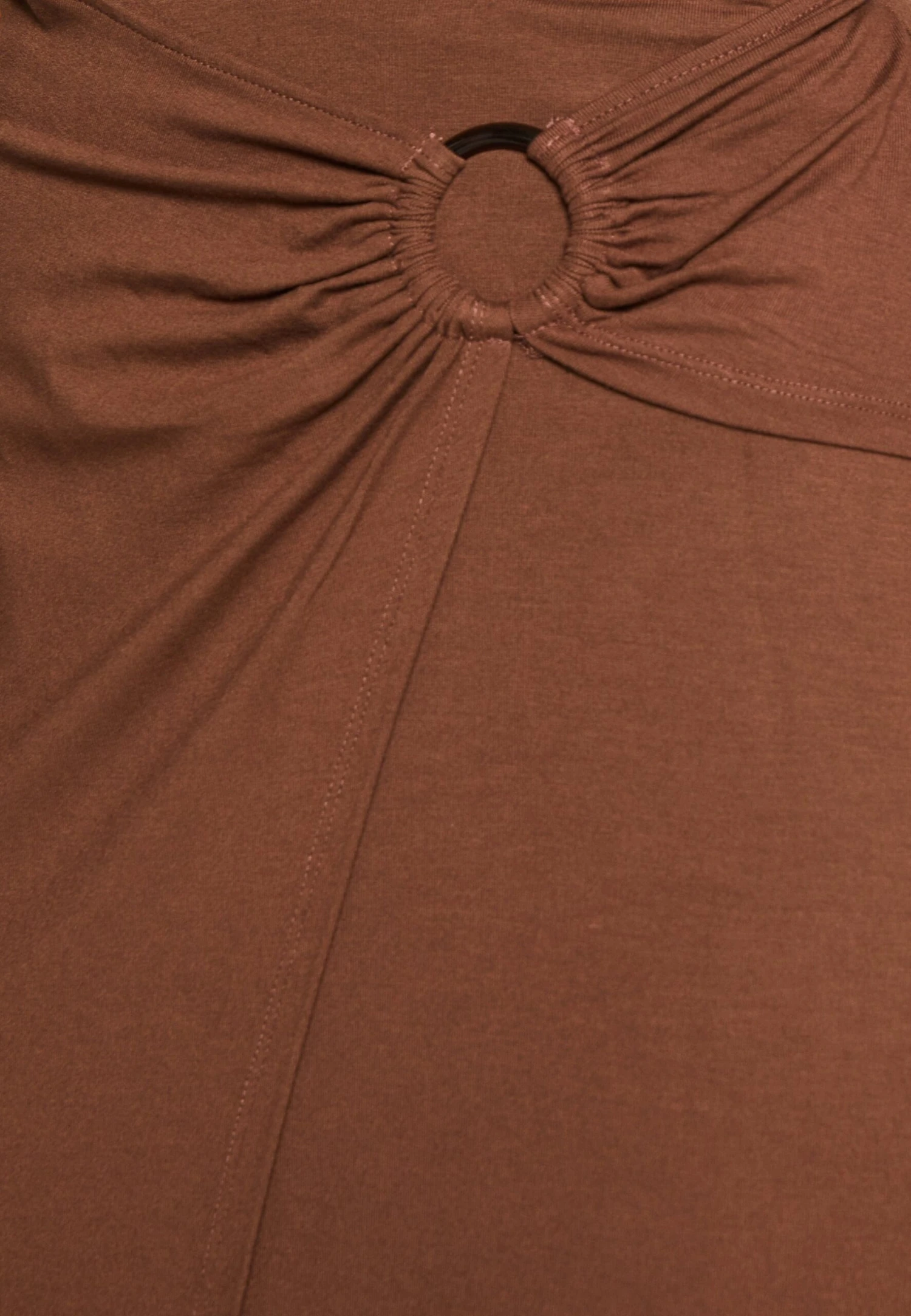 Anna Field Wikkelrok - Dark Brown - Image 6