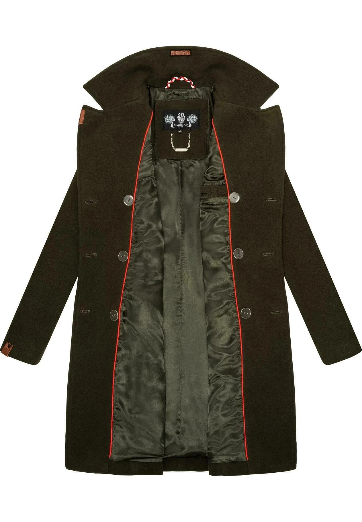 Marikoo Nanakoo - Mantel - Dark Green - Image 4