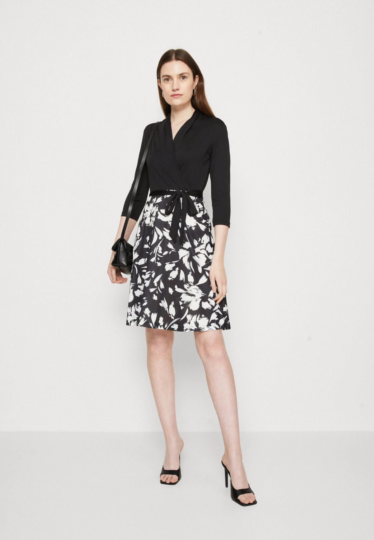 Anna Field Jerseyjurk - Black/White - Image 2