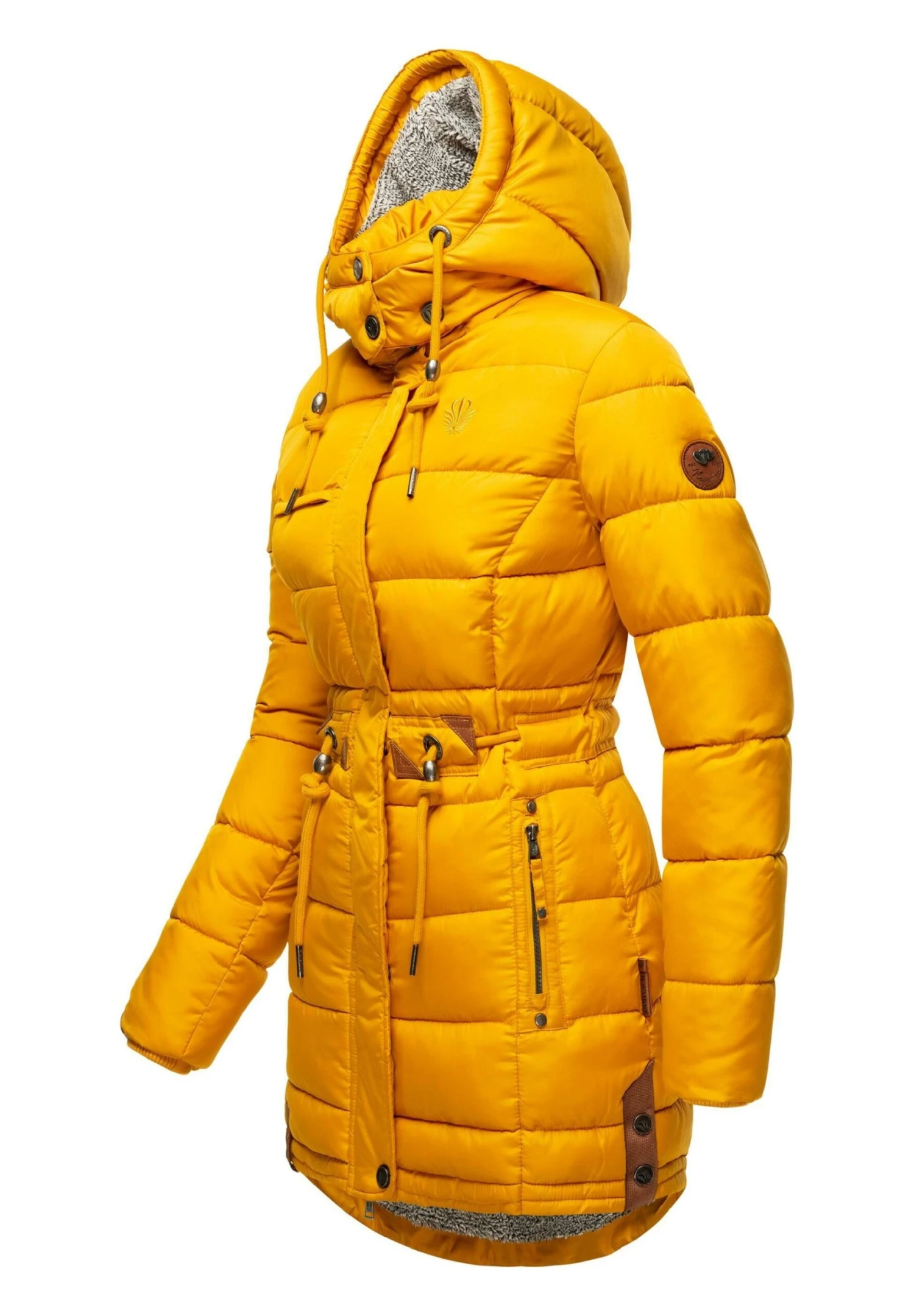 Navahoo Daliee - Winterjas - Dark Yellow - Image 2