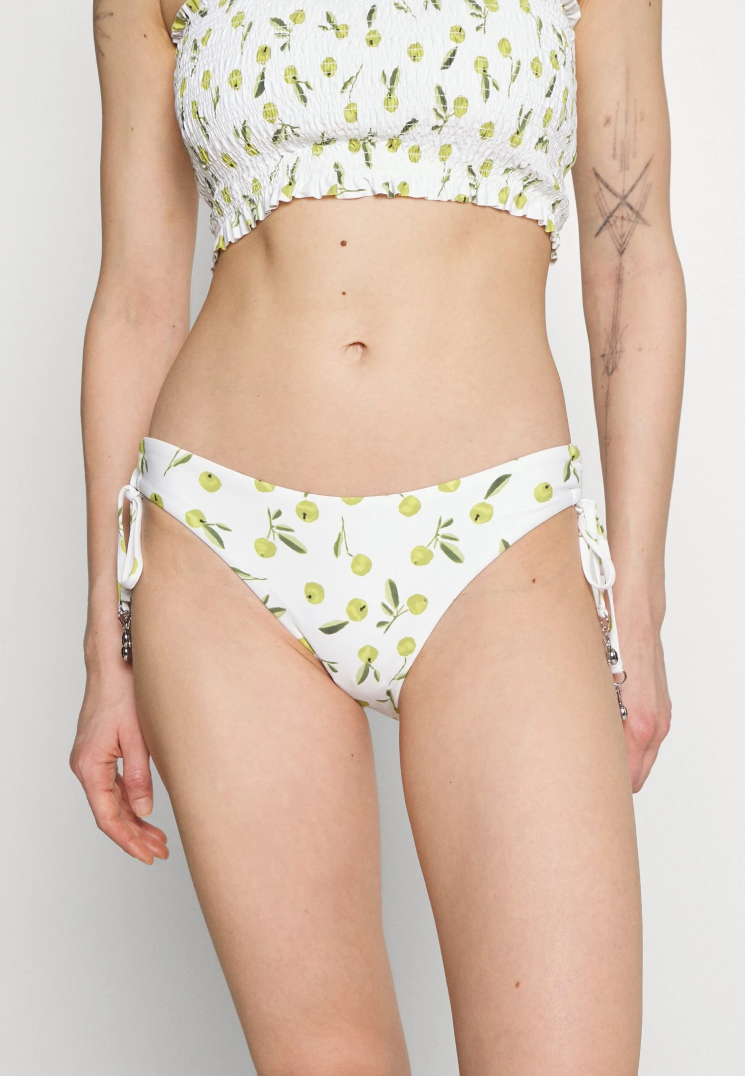 Seafolly Summer Crush Loop Tie Side Pant - Bikinibroekje - Soft Olive