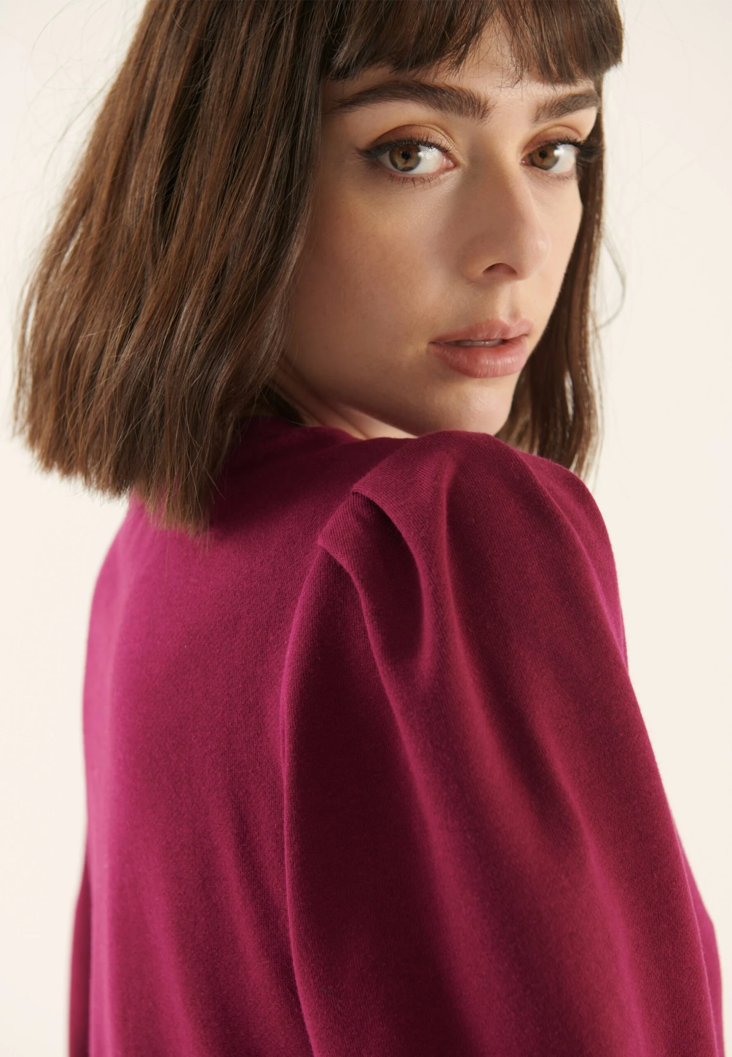 Anna Field Sweater - Berry - Image 5