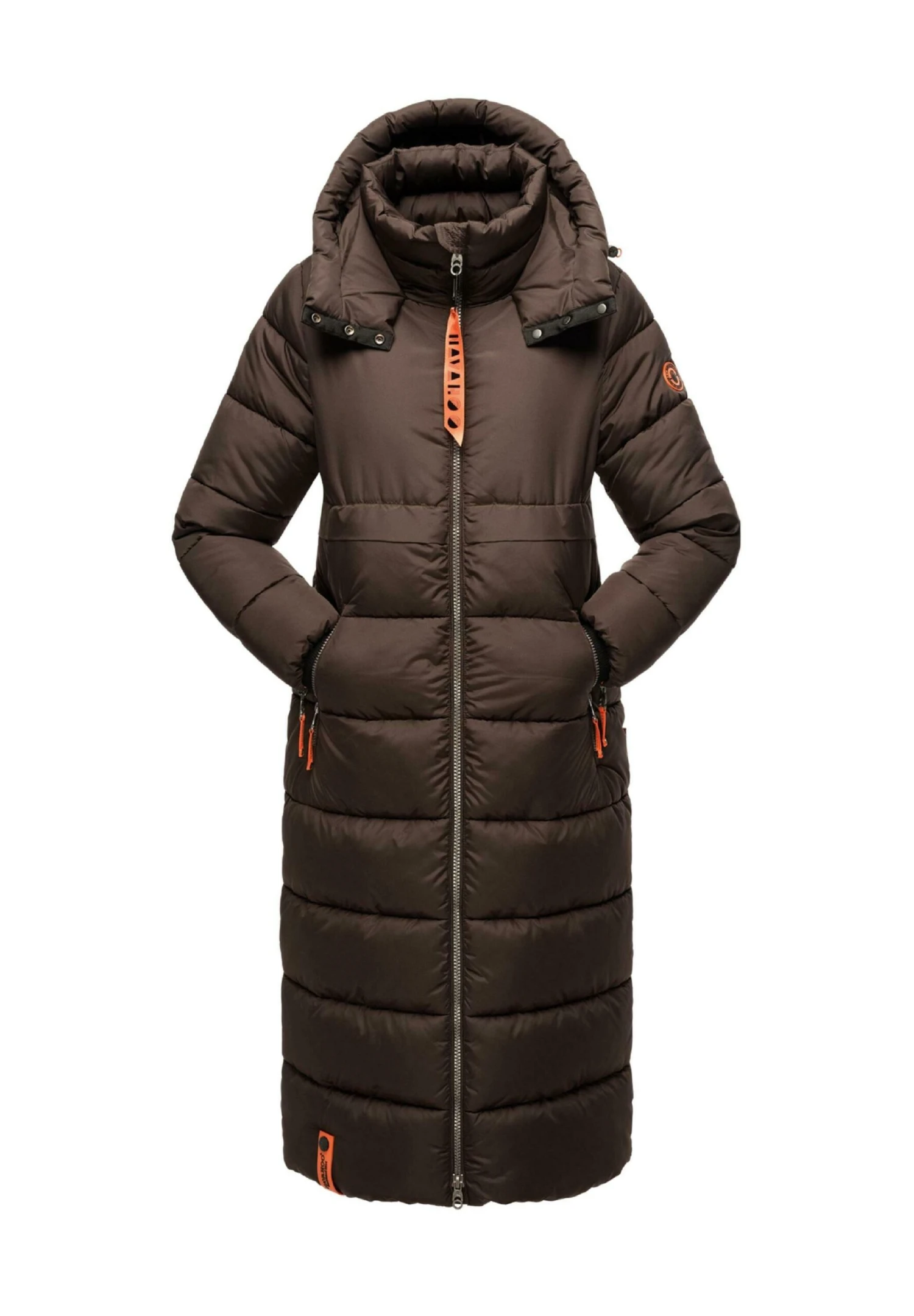 Navahoo Kristallblume - Winterjas - Dark Choco - Image 5