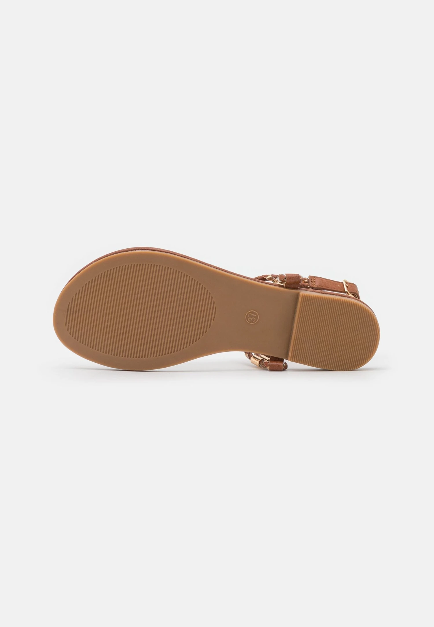 Anna Field Teensandalen - Cognac/Gold - Image 5