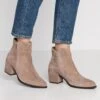 Anna Field Leather- Korte Laarzen - Beige