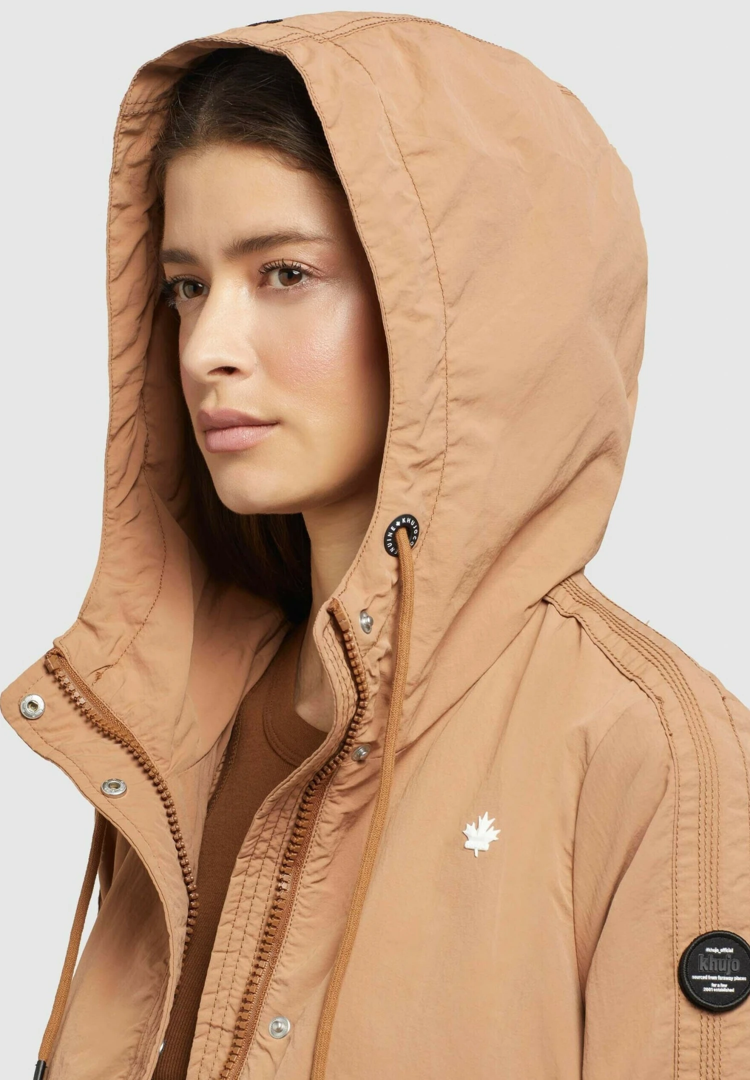 Khujo Zahira3 - Lichte Jas - Toffee - Image 4