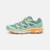Salomon Xt-6 Unisex - Sneakers Laag - Granite Green/Aquifer/Blazing Orange