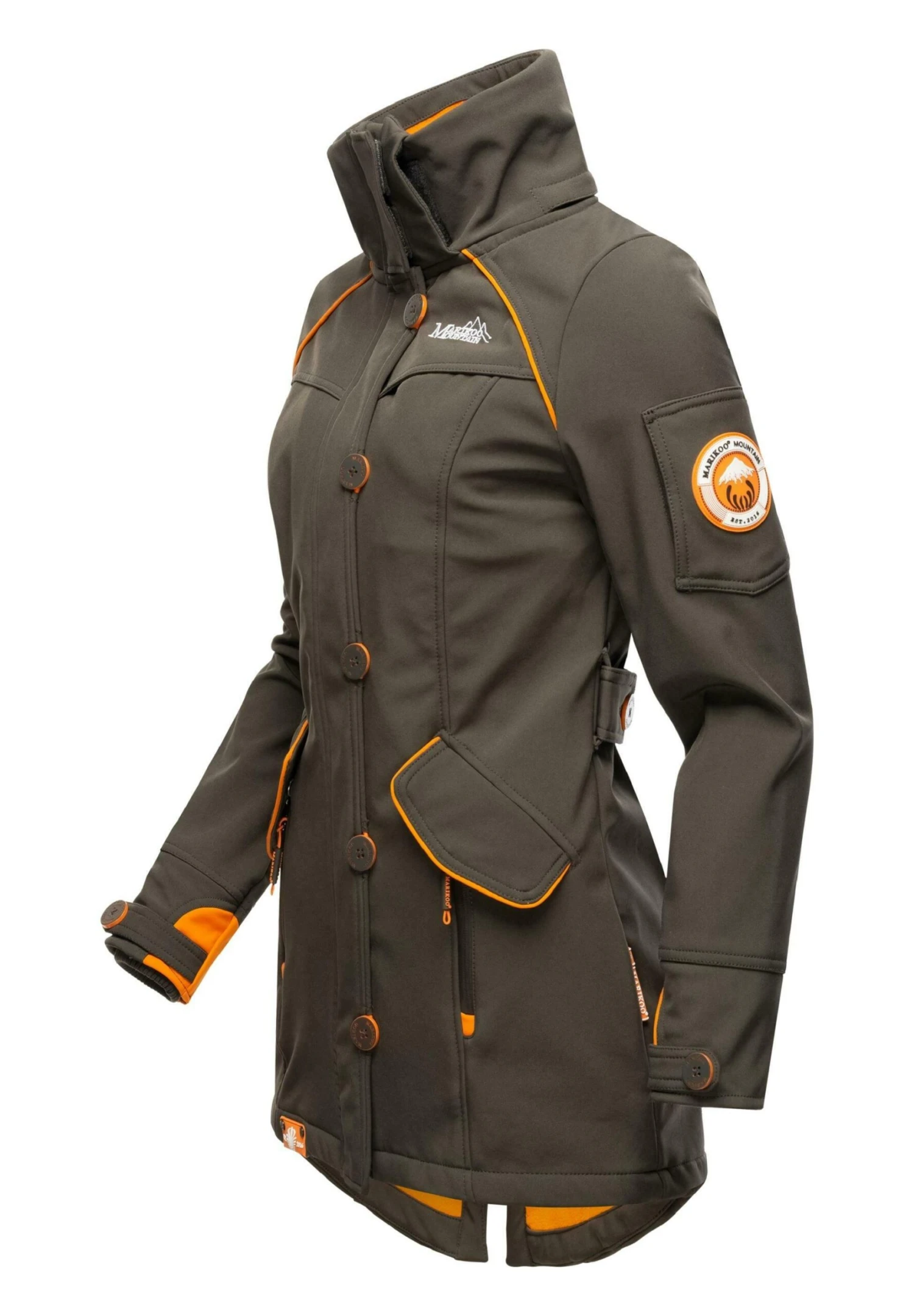 Marikoo Soulinaa - Parka - Dark Grey - Image 5